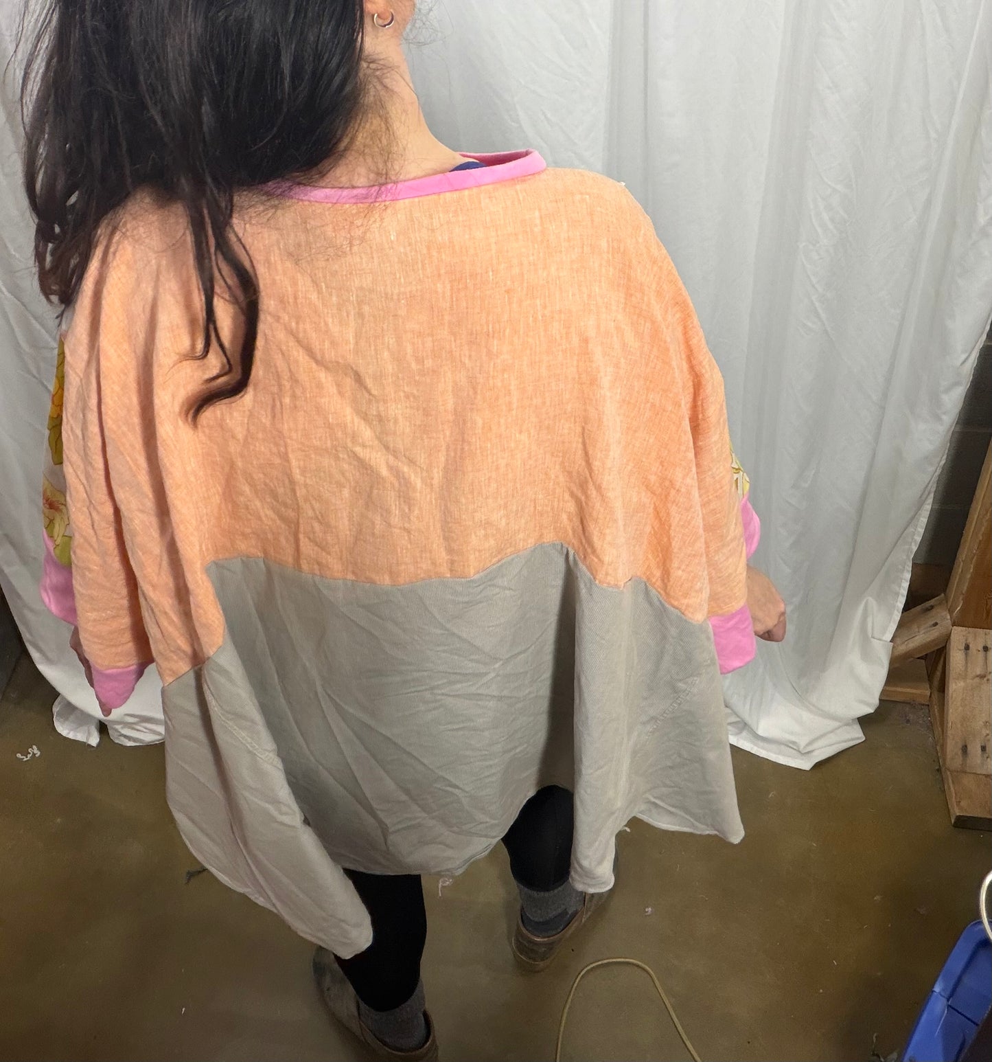 Iris Poncho, Free Size