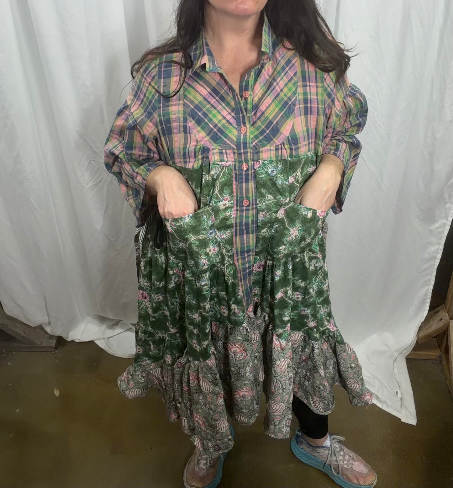 XS to XL Camelia Duster/Maxi Top