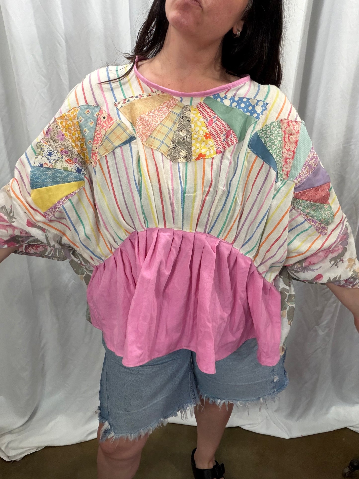 Horizon Lawn Blouse, fits XS to 2X
