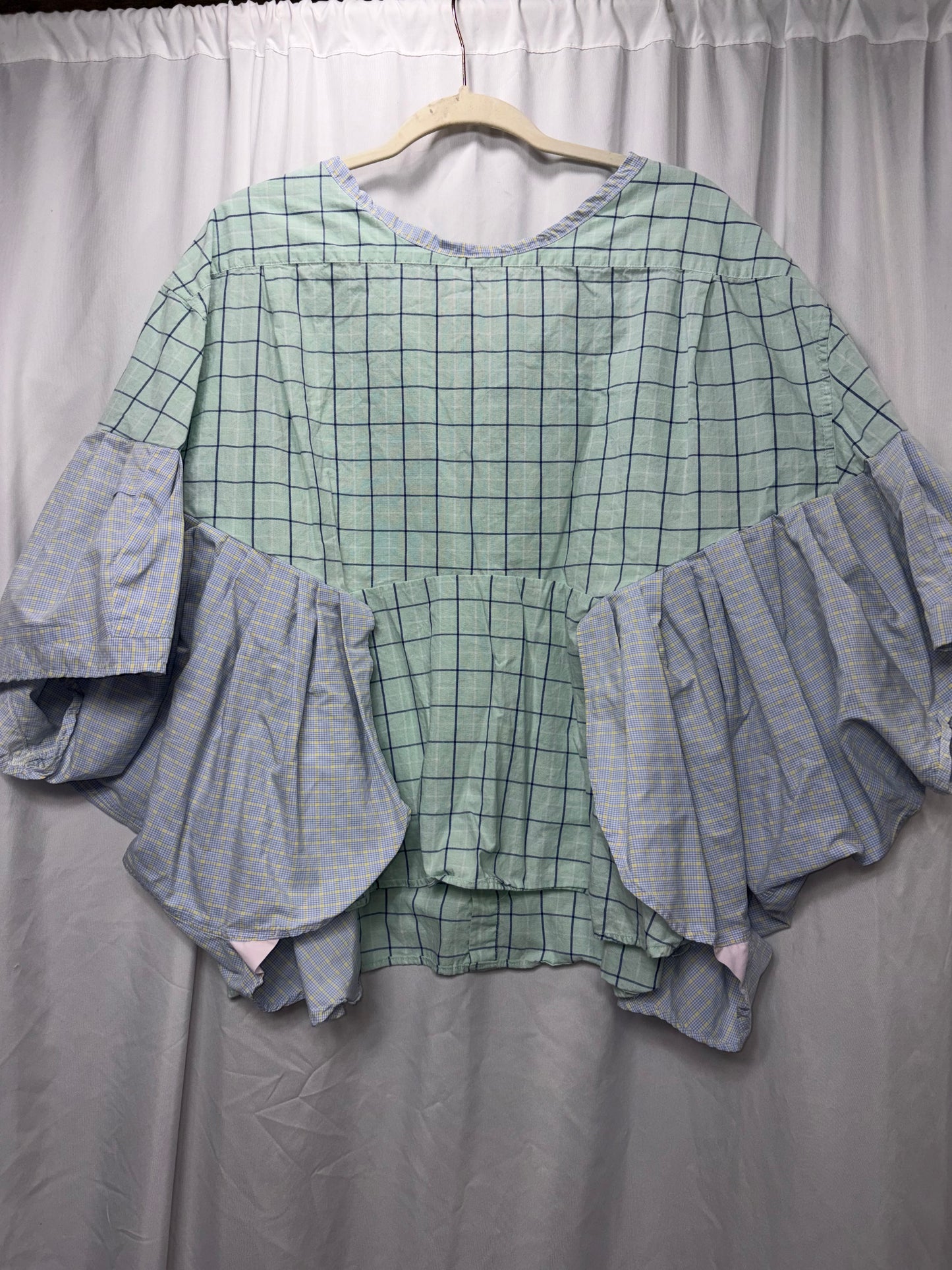 Reversible Georgette Blouse, fits XS to 3X