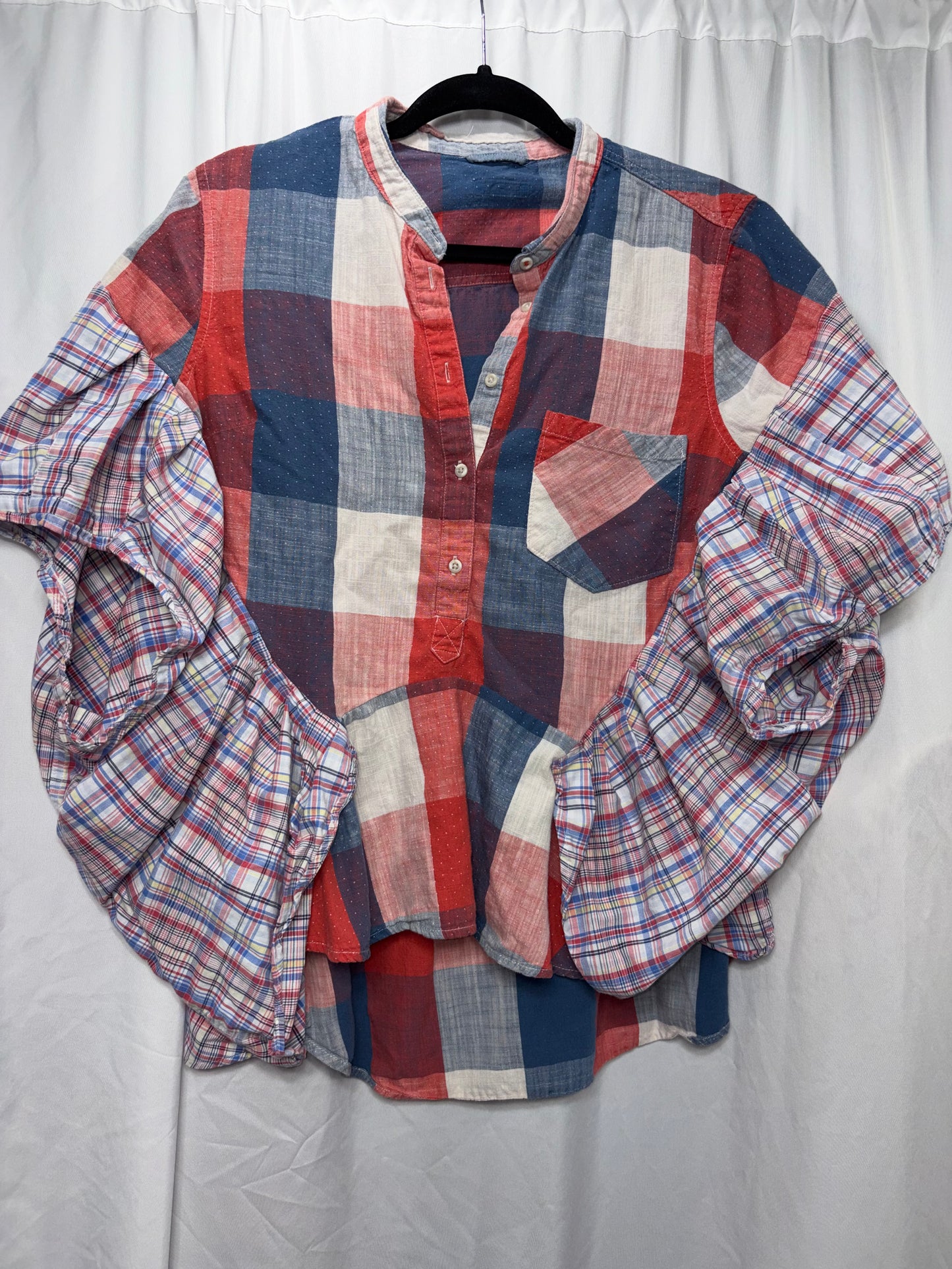 Georgette Blouse, fits XS to 2X