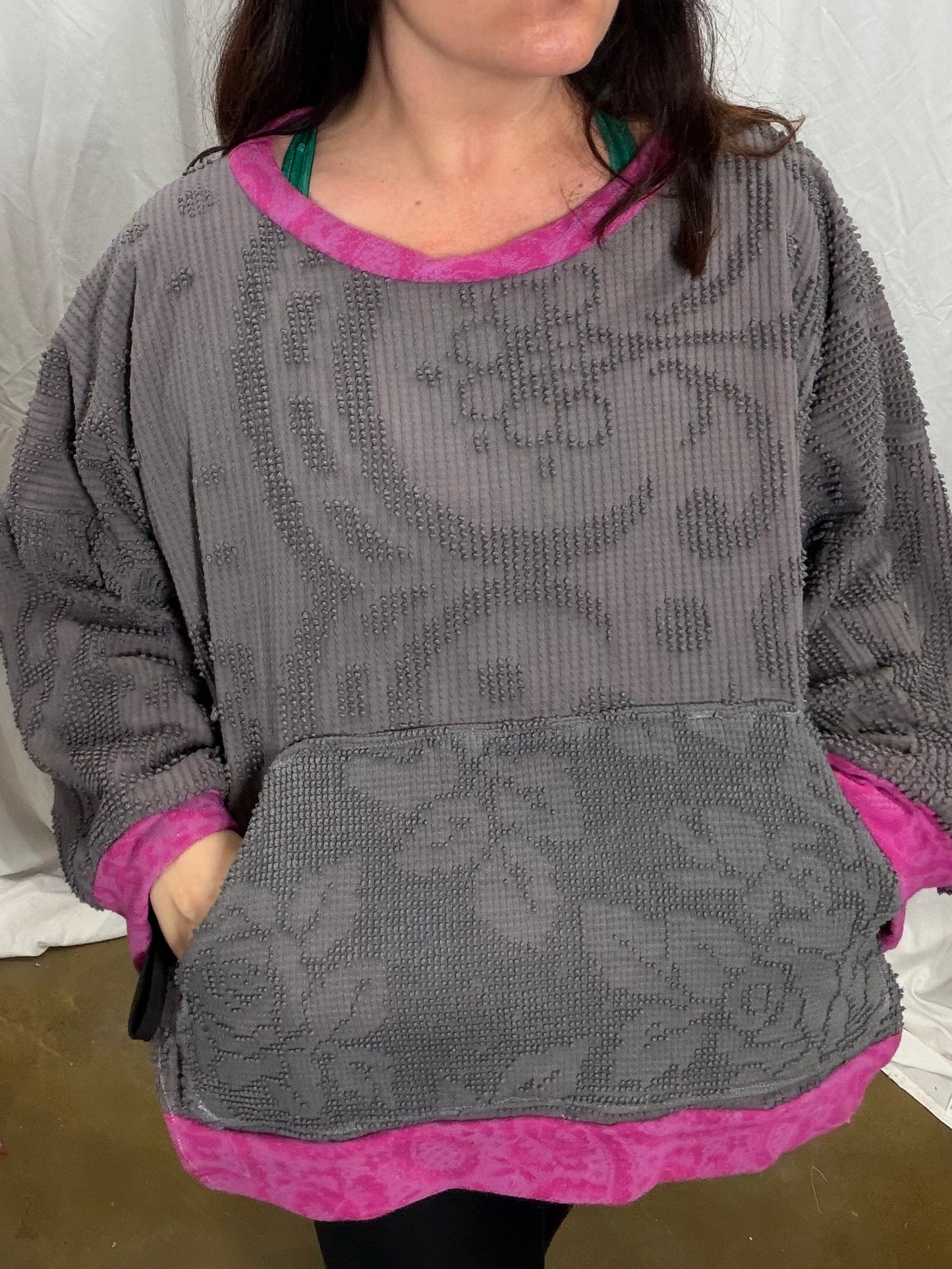 16.  Foxglove Pullover Fits XS to 2X