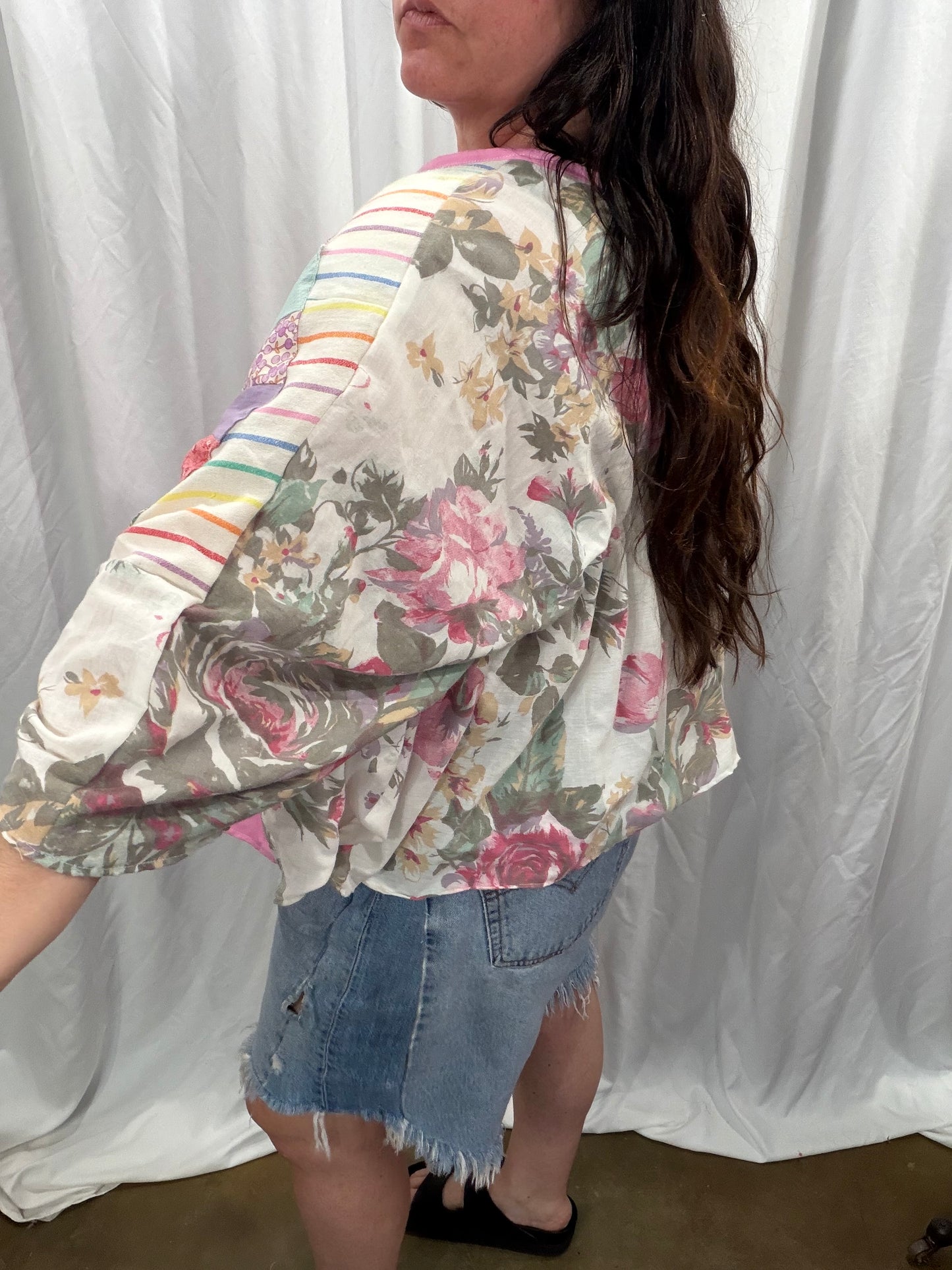 Horizon Lawn Blouse, fits XS to 2X