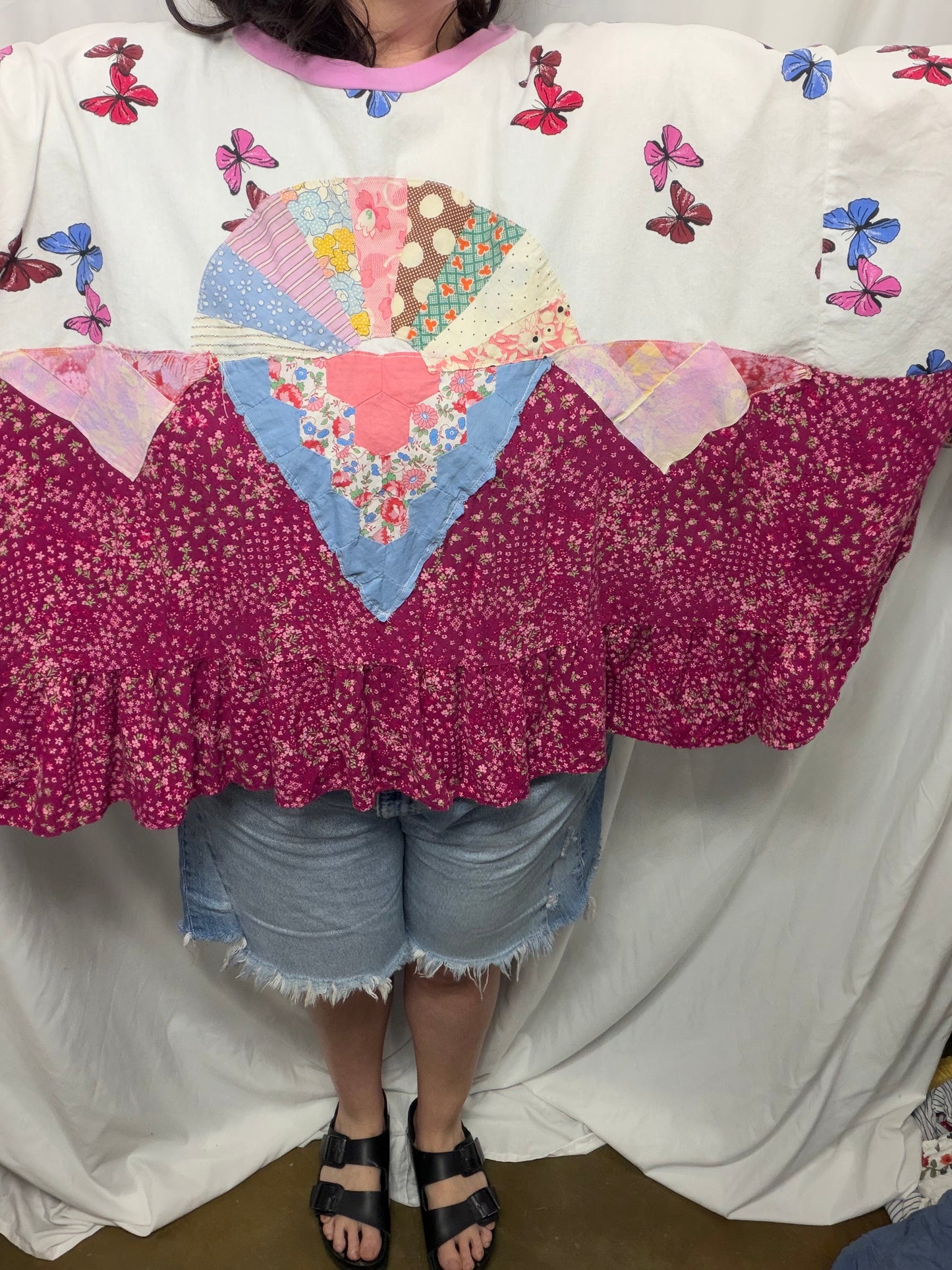 Mimosa Blouse, fits S/M to 4X