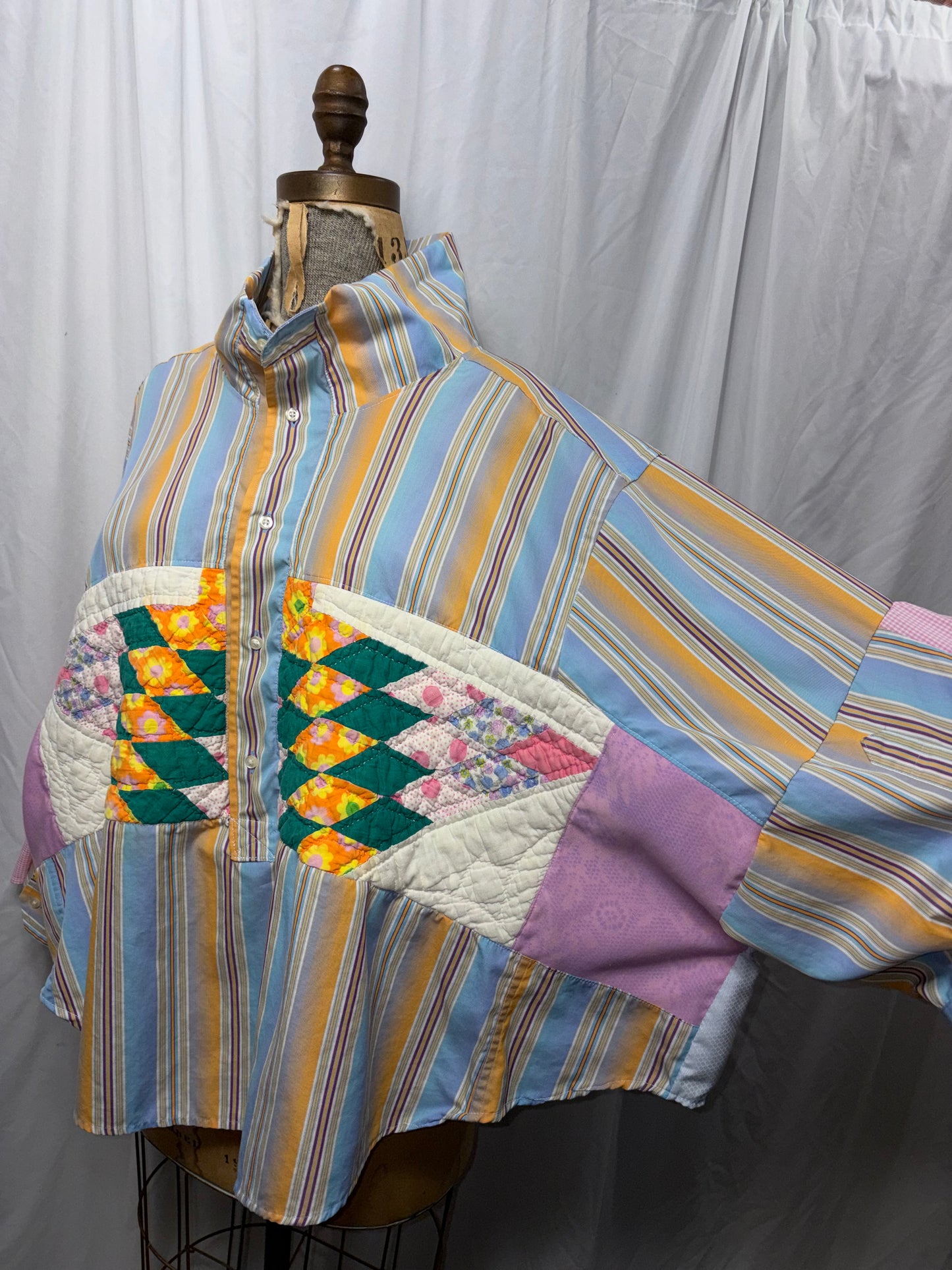 3/4 Hyacinth Pullover, Fits S/M to 4X
