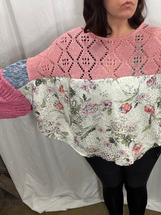 10. Foxglove Pullover Fits S/M to 4X