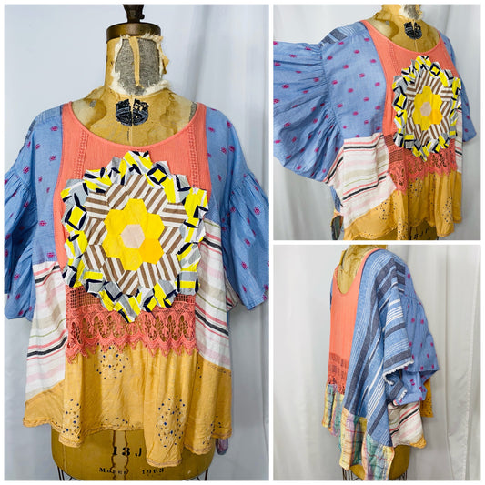 Free Size Sunrise Top