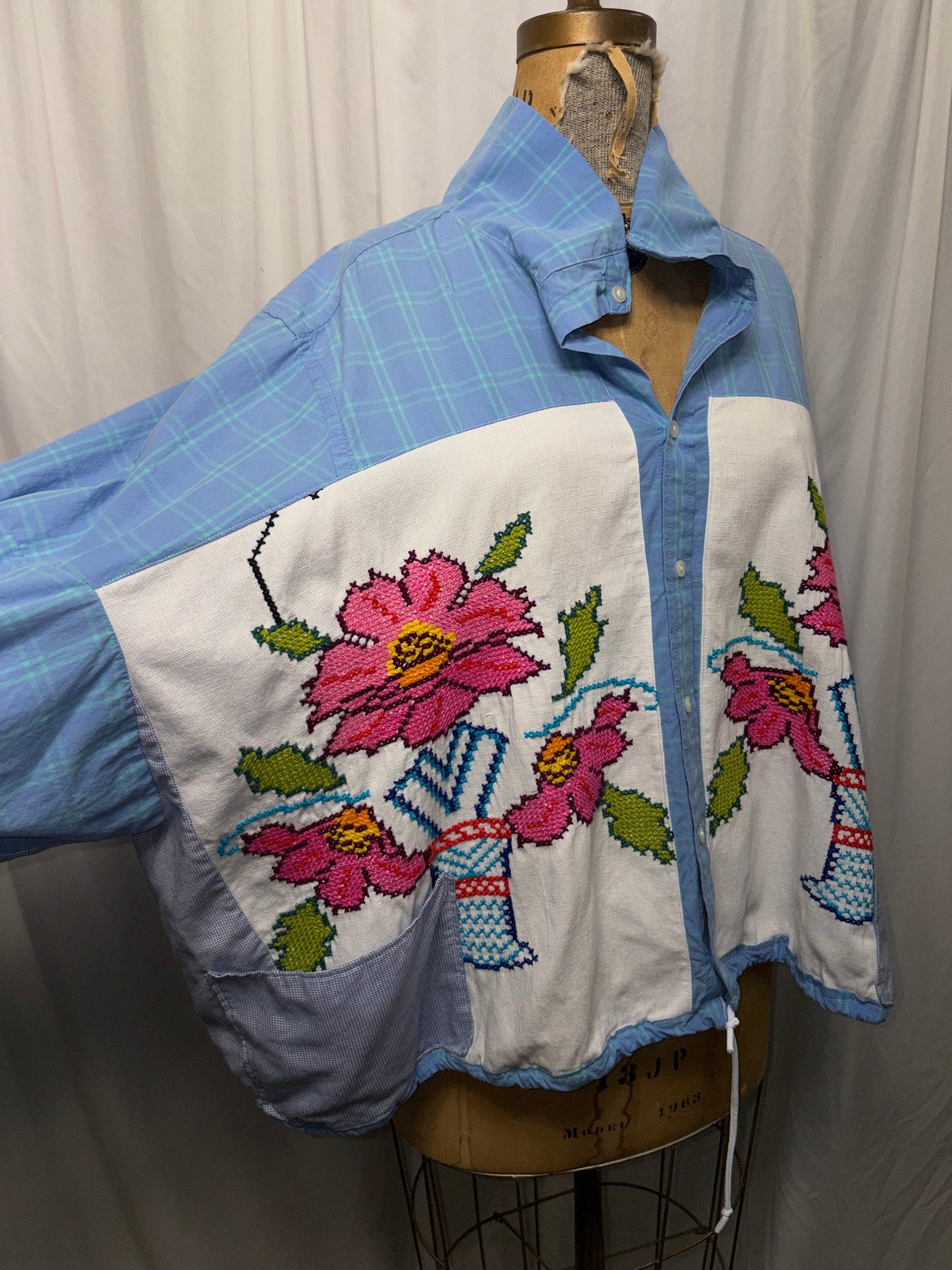 Hyacinth Pullover/Jacket, Fits S to 3X