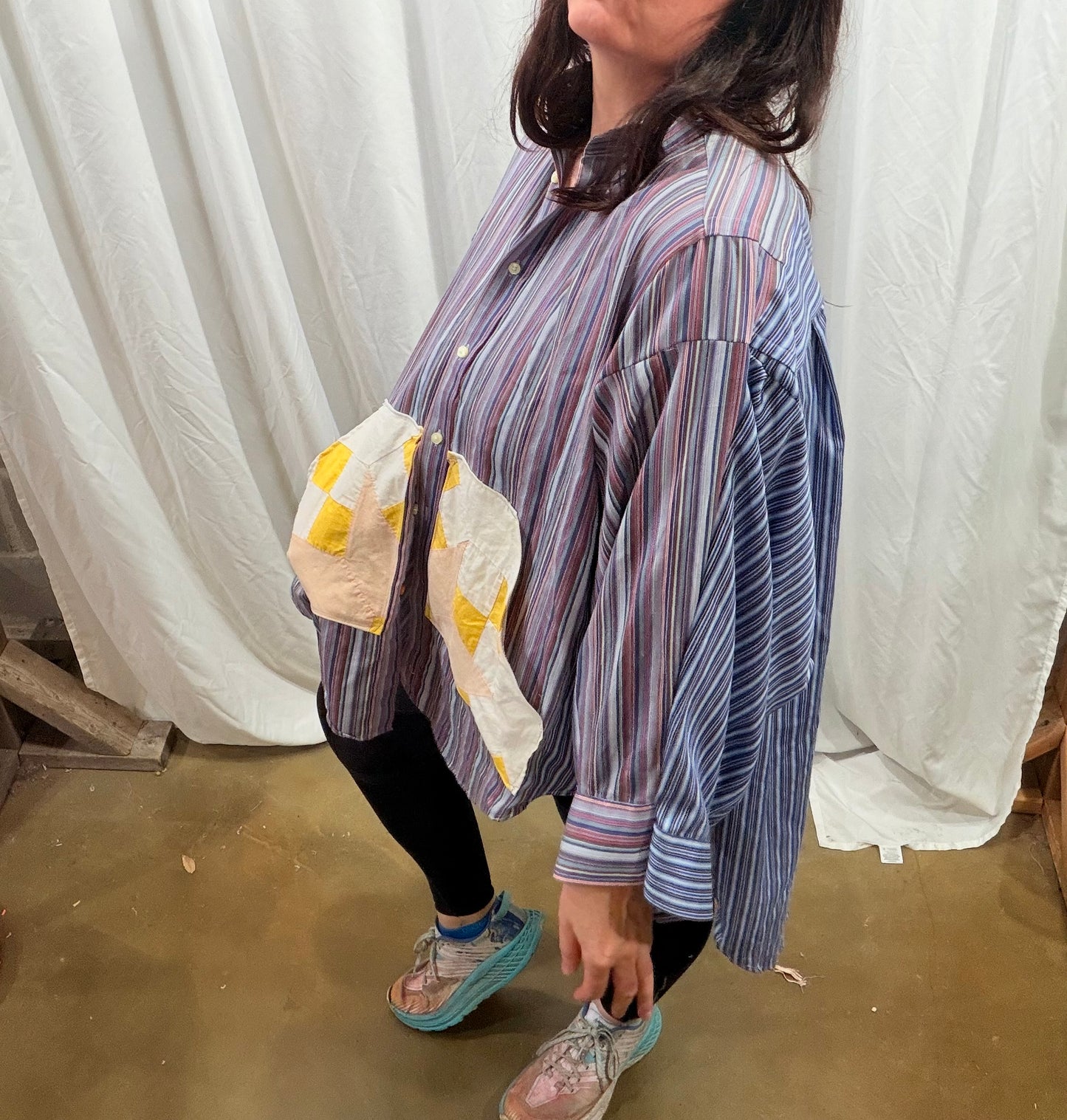 Foxglove Overshirt/Kimono, Free Size