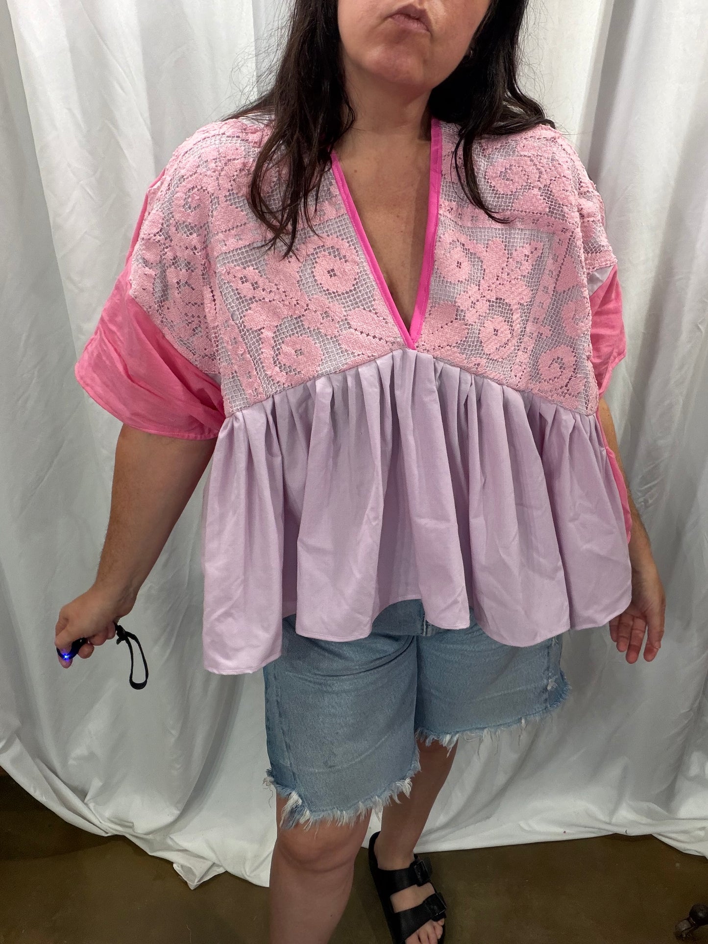 Horizon Lawn Blouse, fits XS to 3X