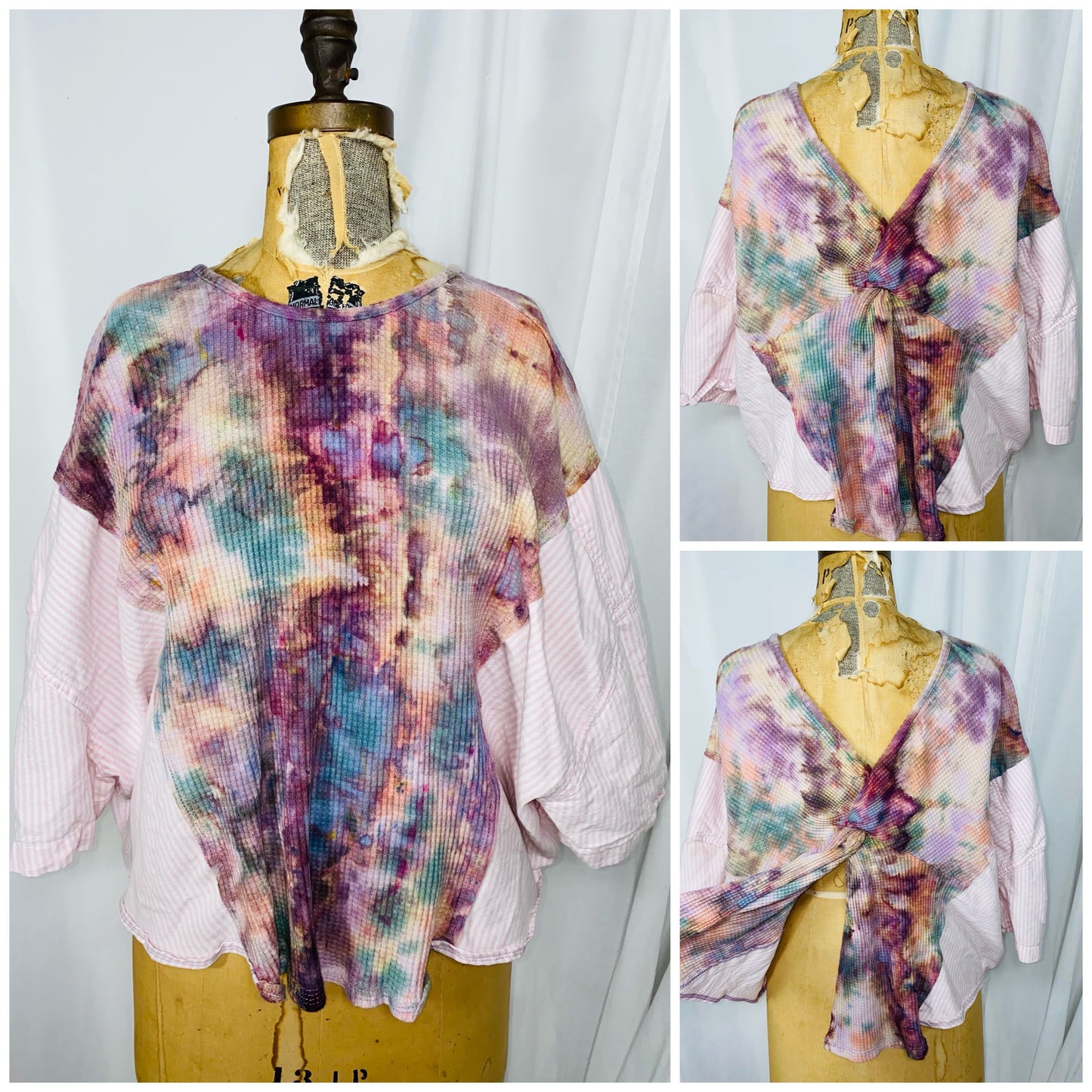 XS/S-S/M-M/L Reversible Camelia Blouse