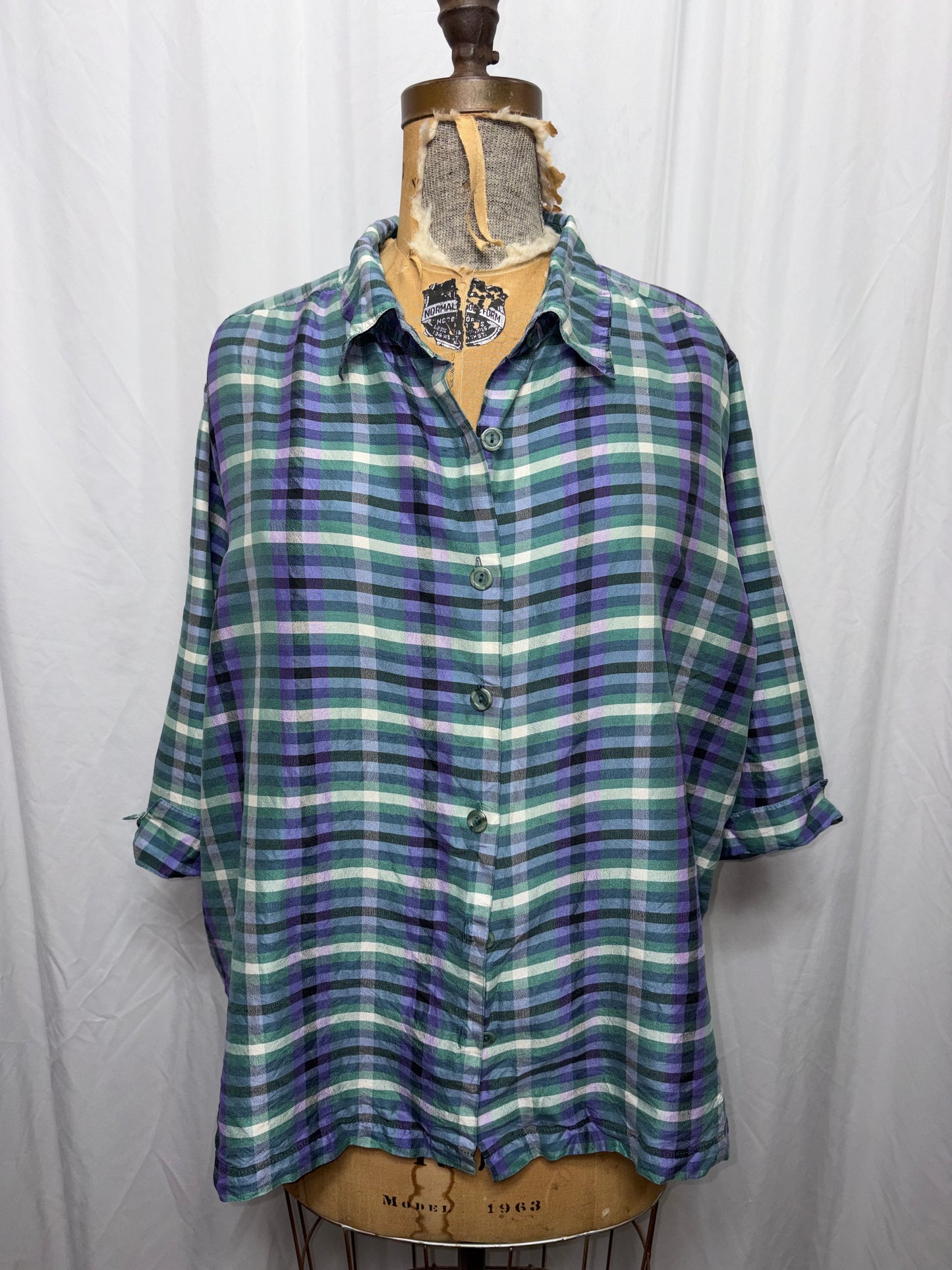 Vintage Silk Shirt/Jacket