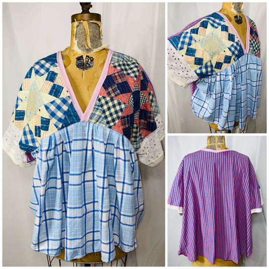 XS/S-S/M-M/L Violet Top