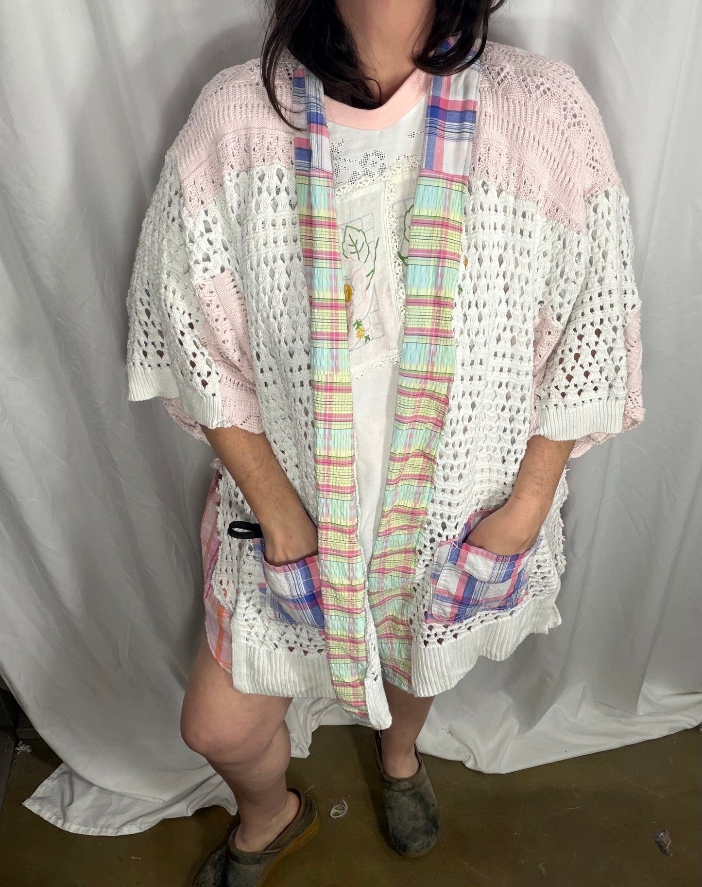 Beach Cardigan, Fits XS to 3X