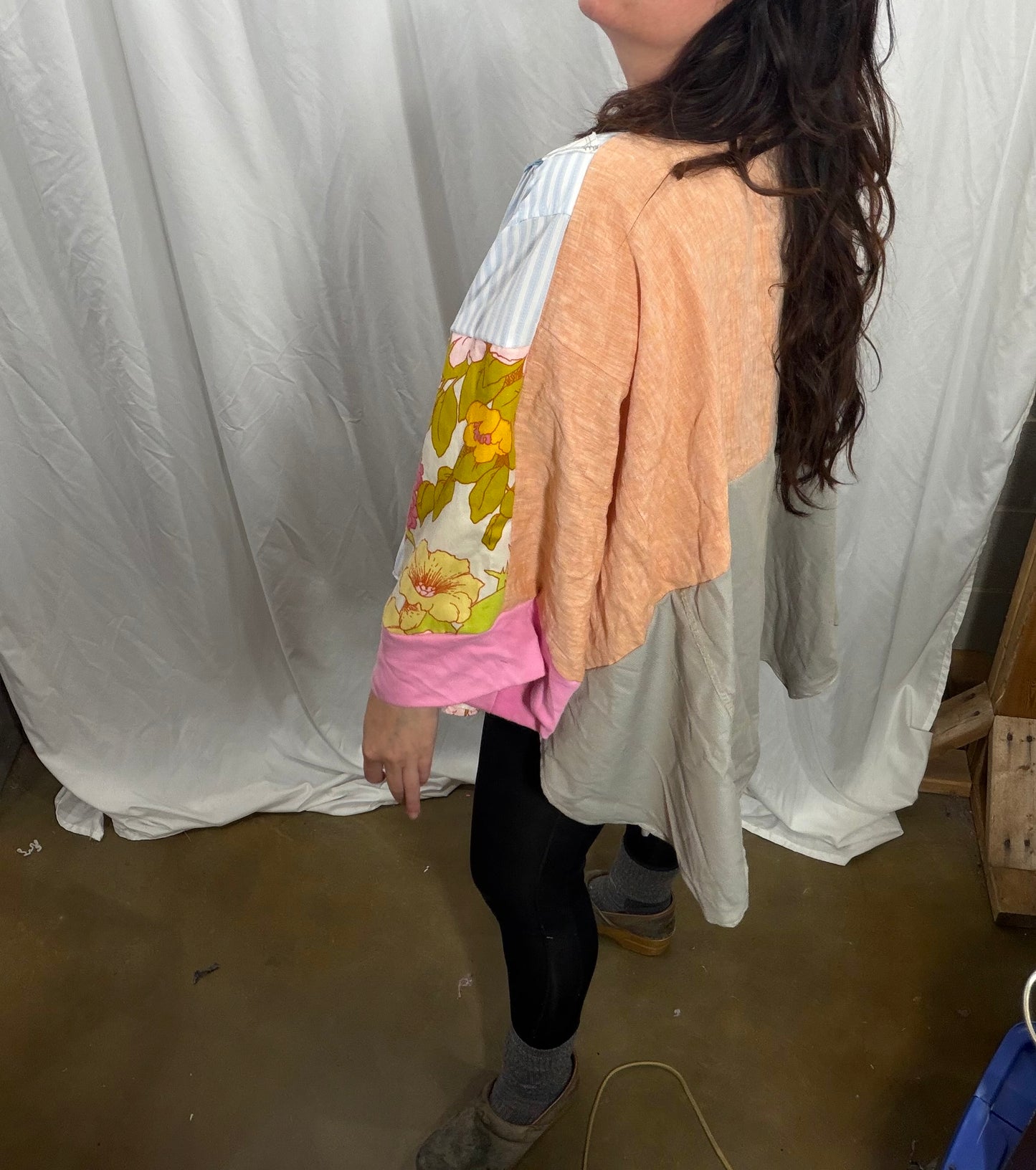 Iris Poncho, Free Size