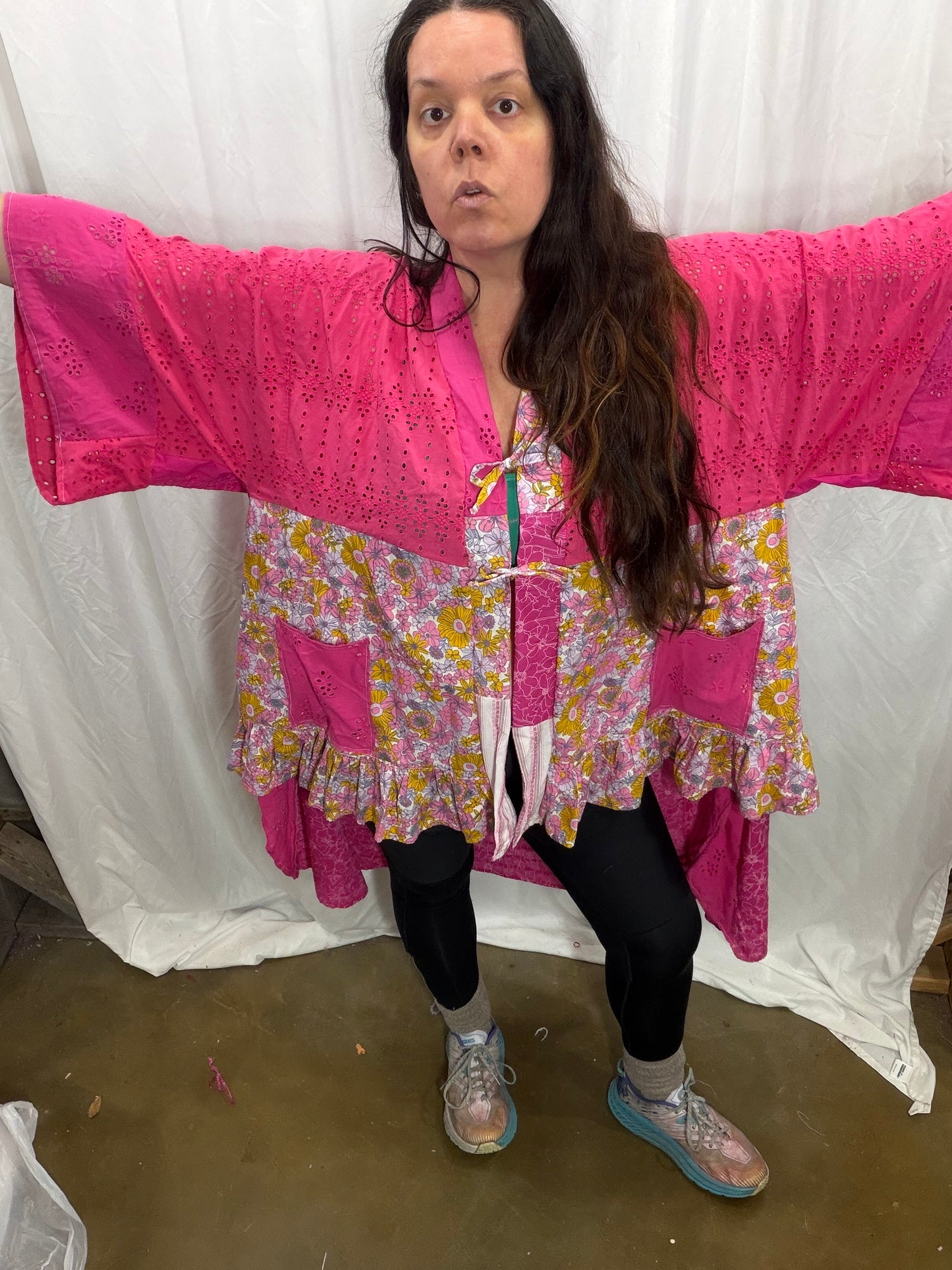 Foxglove Maxi-Top/Kimono Fits XS to 3X