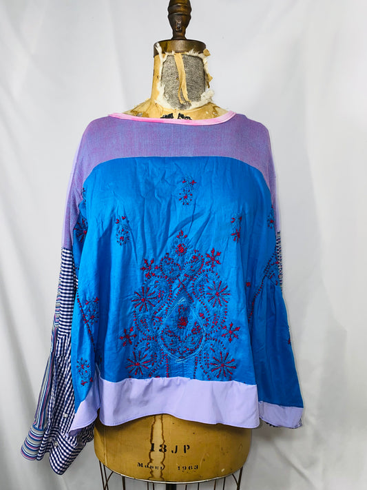 Free Size Seance-Sleeve Top