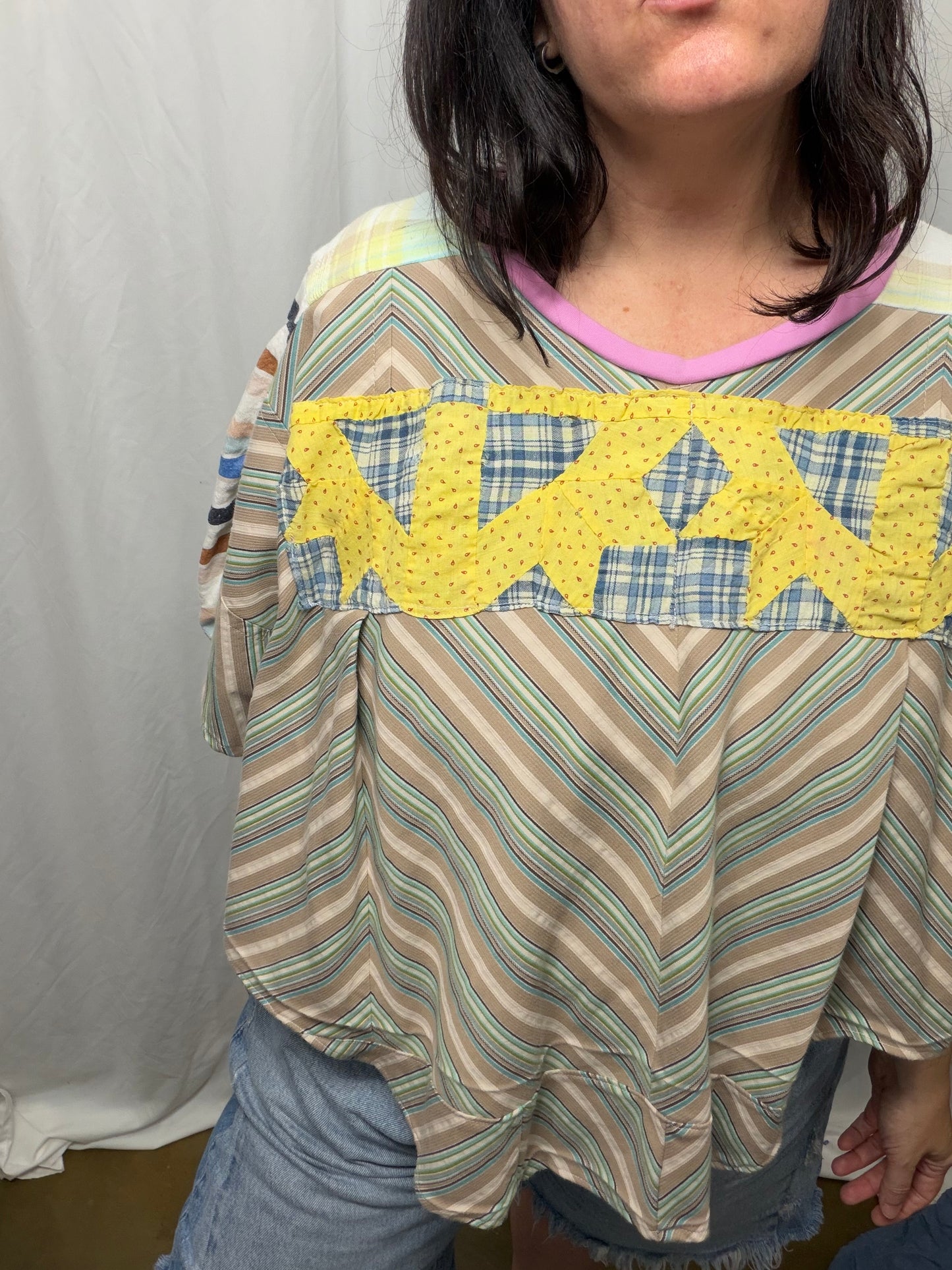Mimosa Blouse, Fits XS to XL