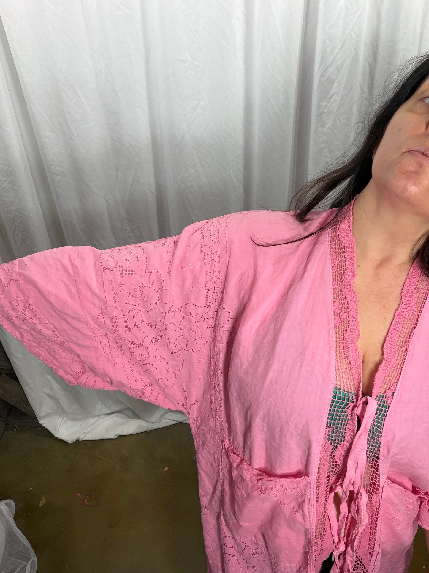 4. Foxglove Maxi-Top/Kimono Fits XS to M/L when closed