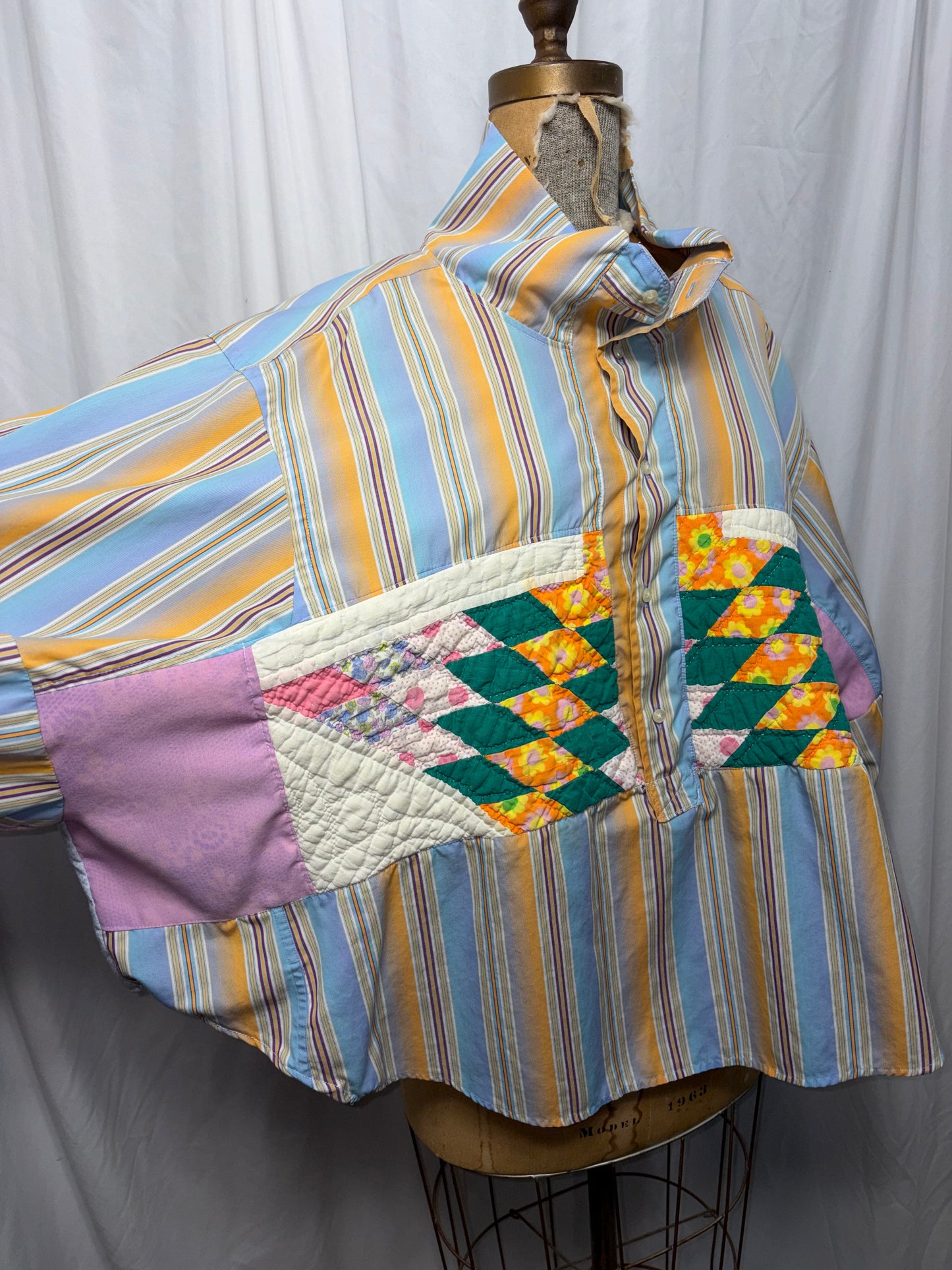 3/4 Hyacinth Pullover, Fits S/M to 4X