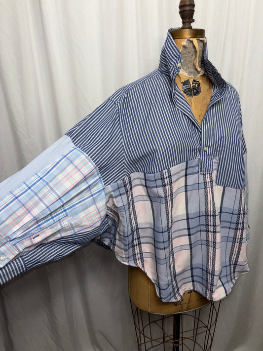 3/4 Button Down, fits XS to 2X