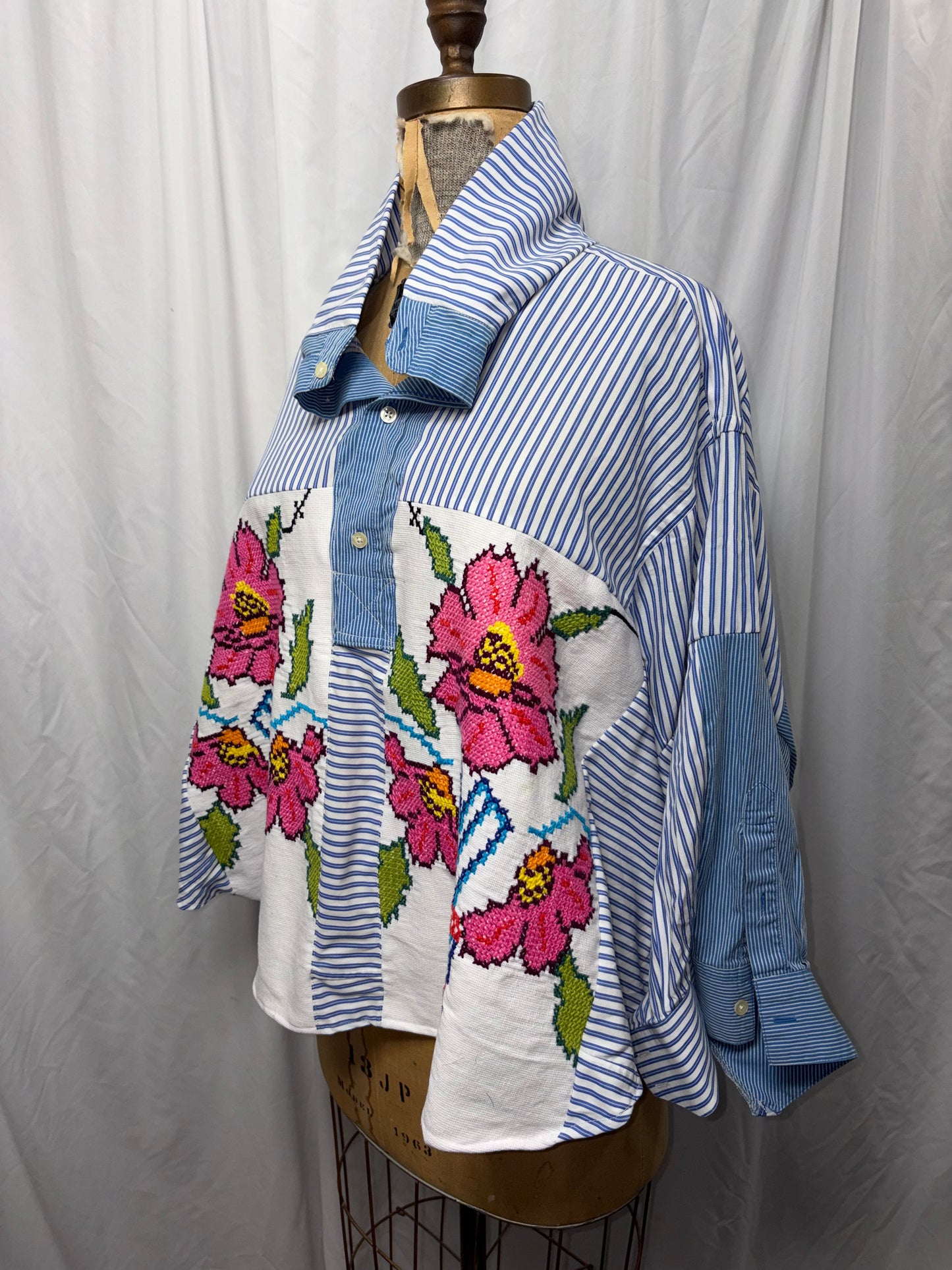 3/4 Hyacinth Pullover, Fits XS to 3X