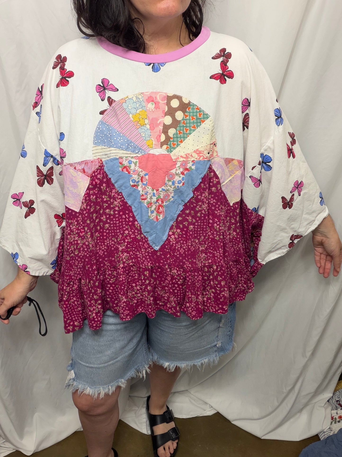 Mimosa Blouse, fits S/M to 4X