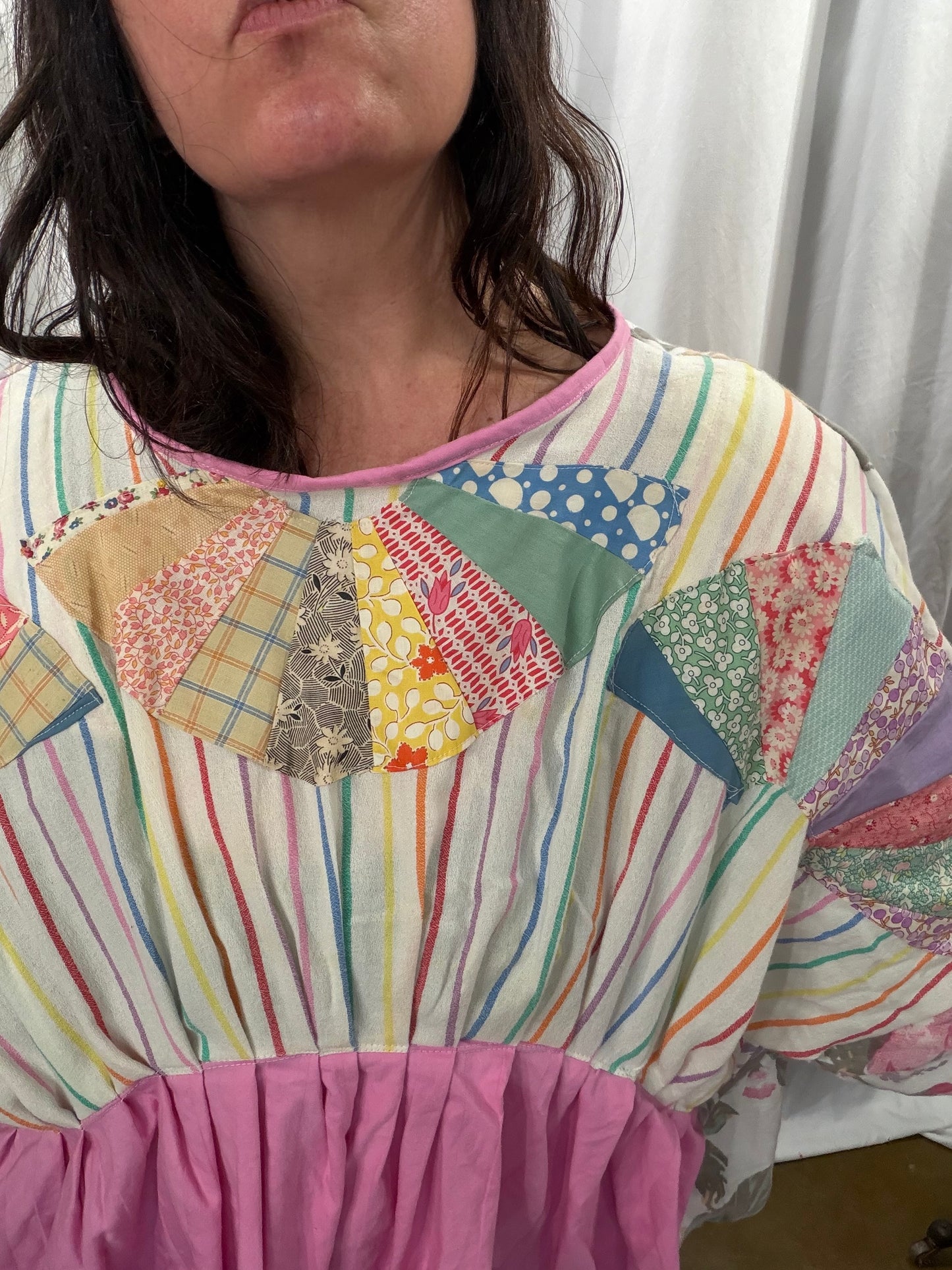 Horizon Lawn Blouse, fits XS to 2X