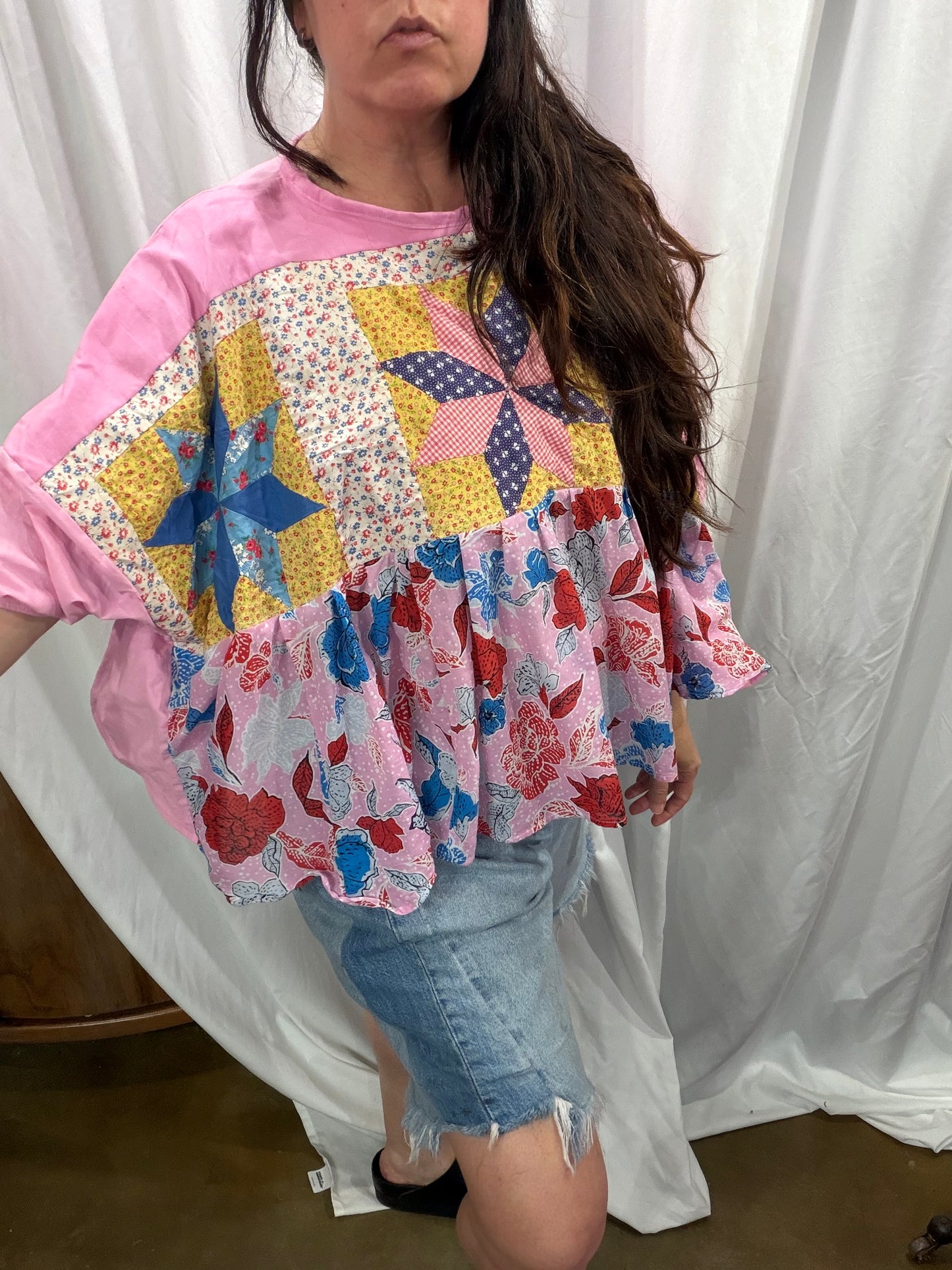 Horizon Lawn Blouse, fits XS to 3X