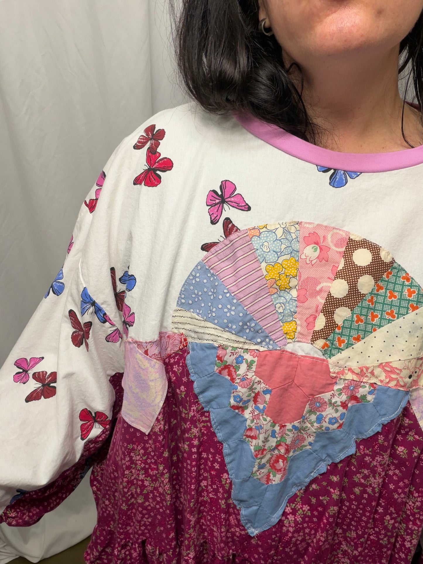 Mimosa Blouse, fits S/M to 4X