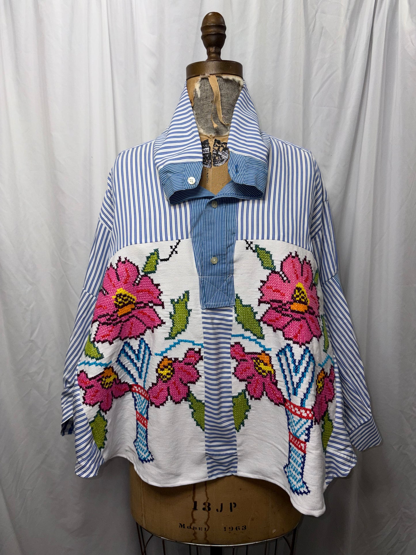 3/4 Hyacinth Pullover, Fits XS to 3X