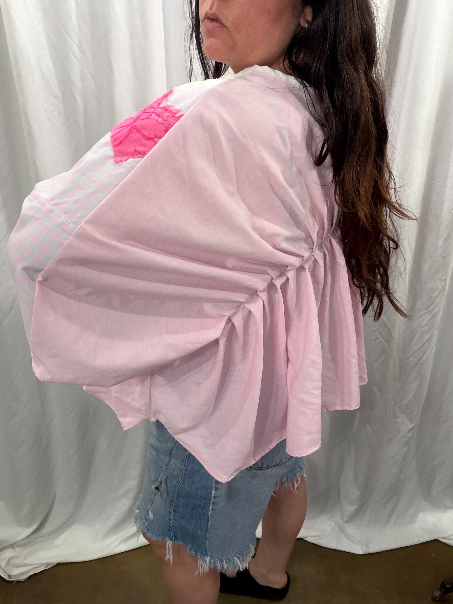 Horizon Lawn Blouse, fits XS to 3X