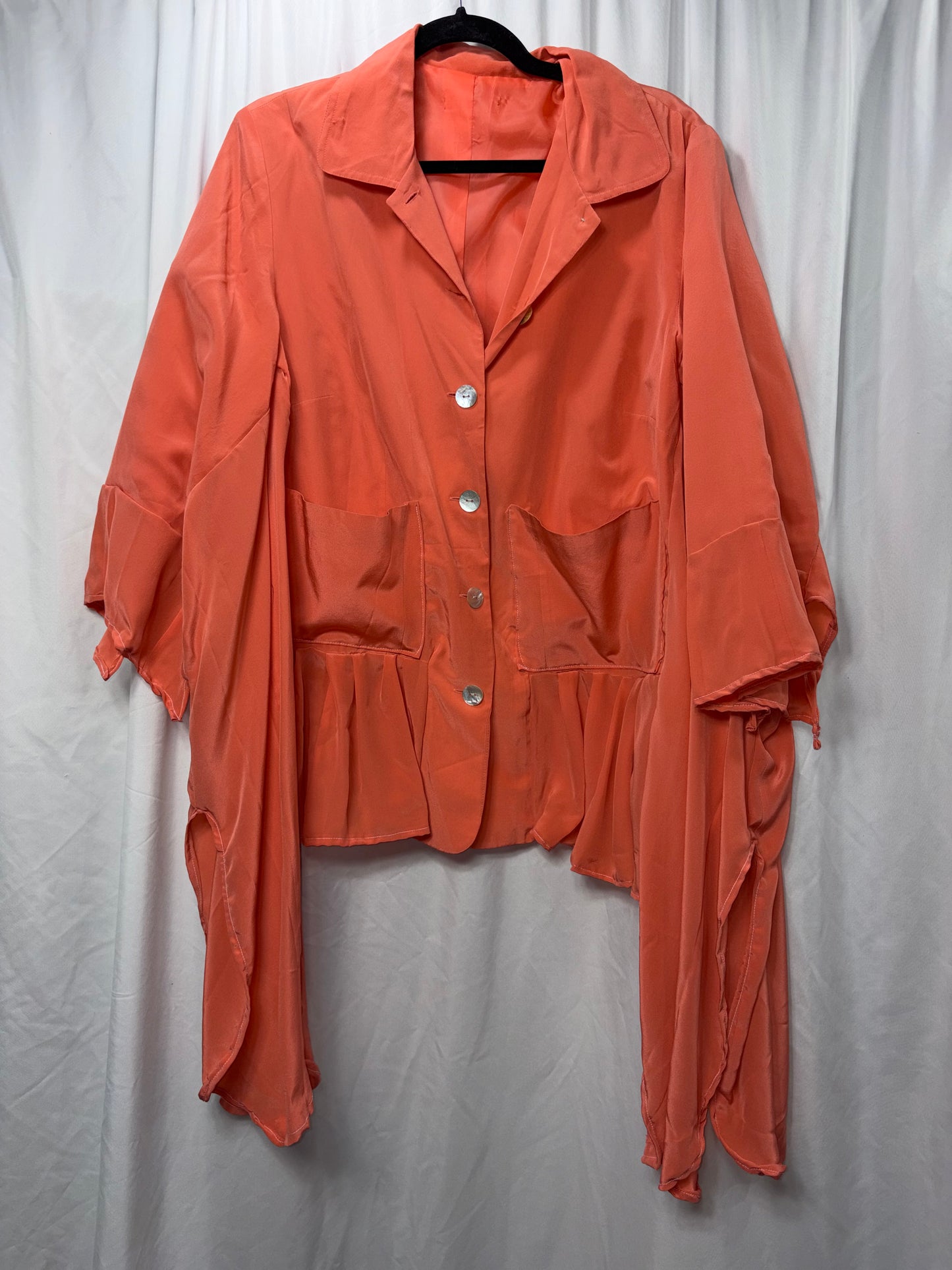 Silk Jacket/Blouse, Free Size