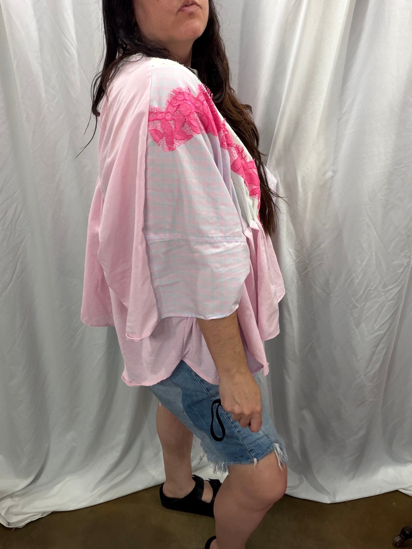 Horizon Lawn Blouse, fits XS to 3X