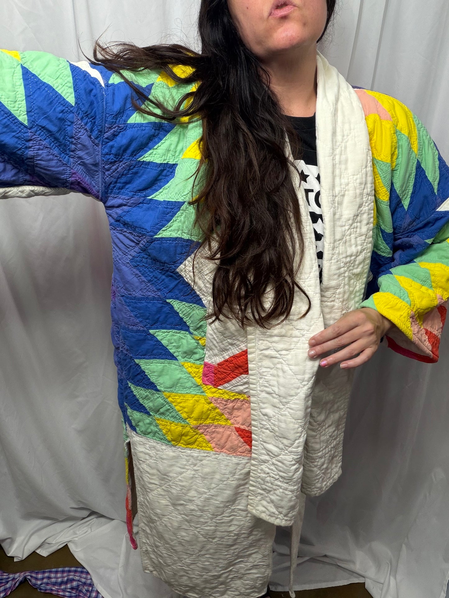Horizon Kimono Coat, fits XS to L/XL