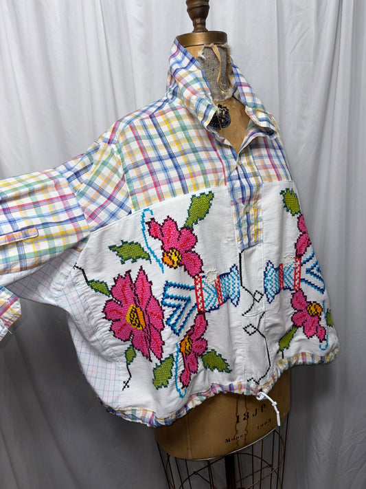 3/4 Hyacinth Pullover, Fits XS to 2X
