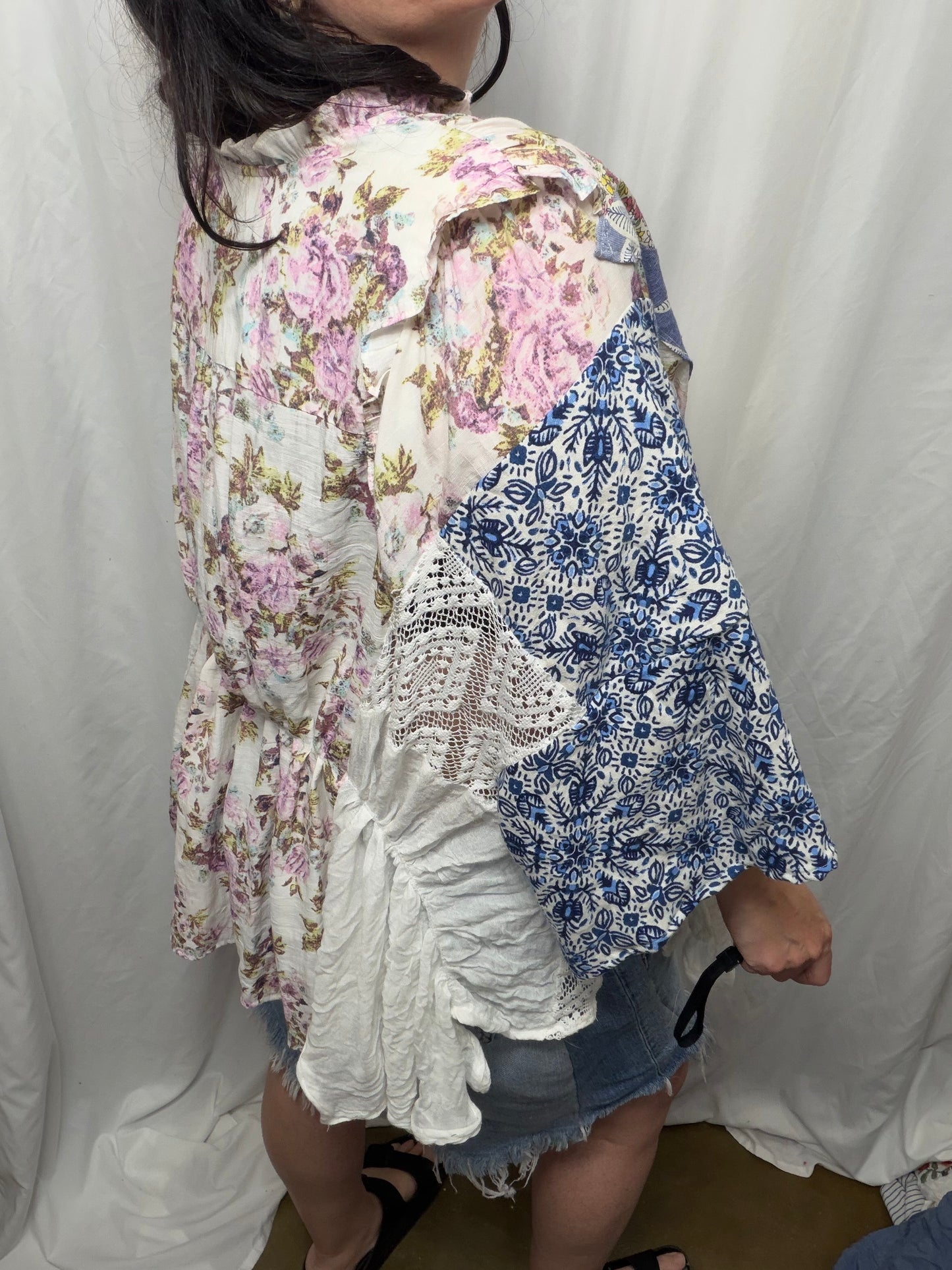 Zephyr Kimono/Blouse, fits XS to 3X