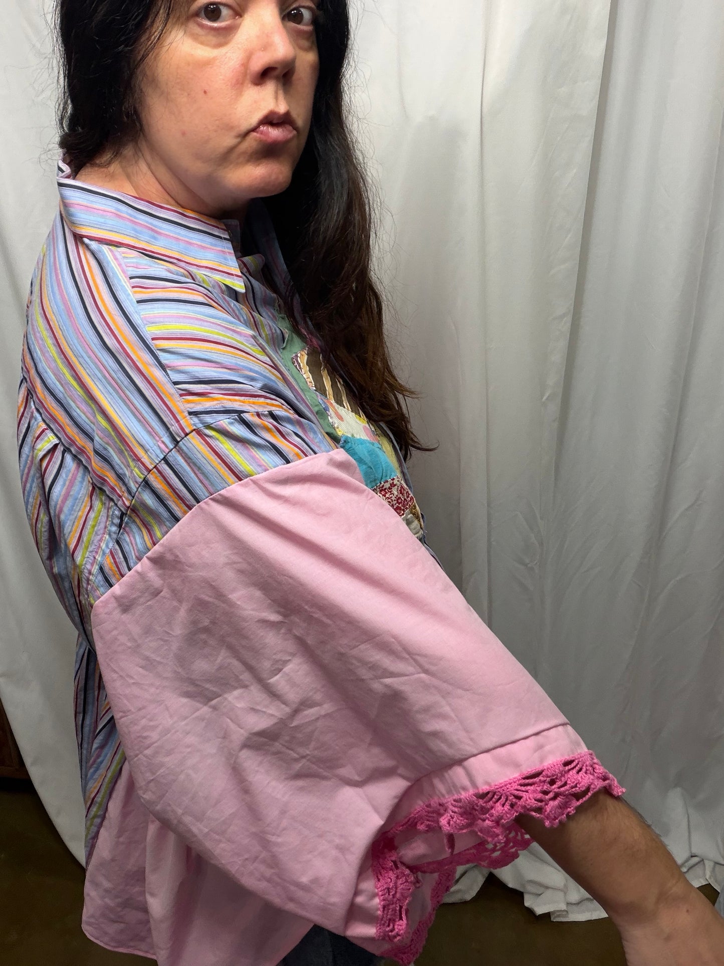 Dresden Blouse/Kimono, fits S/M to 3X