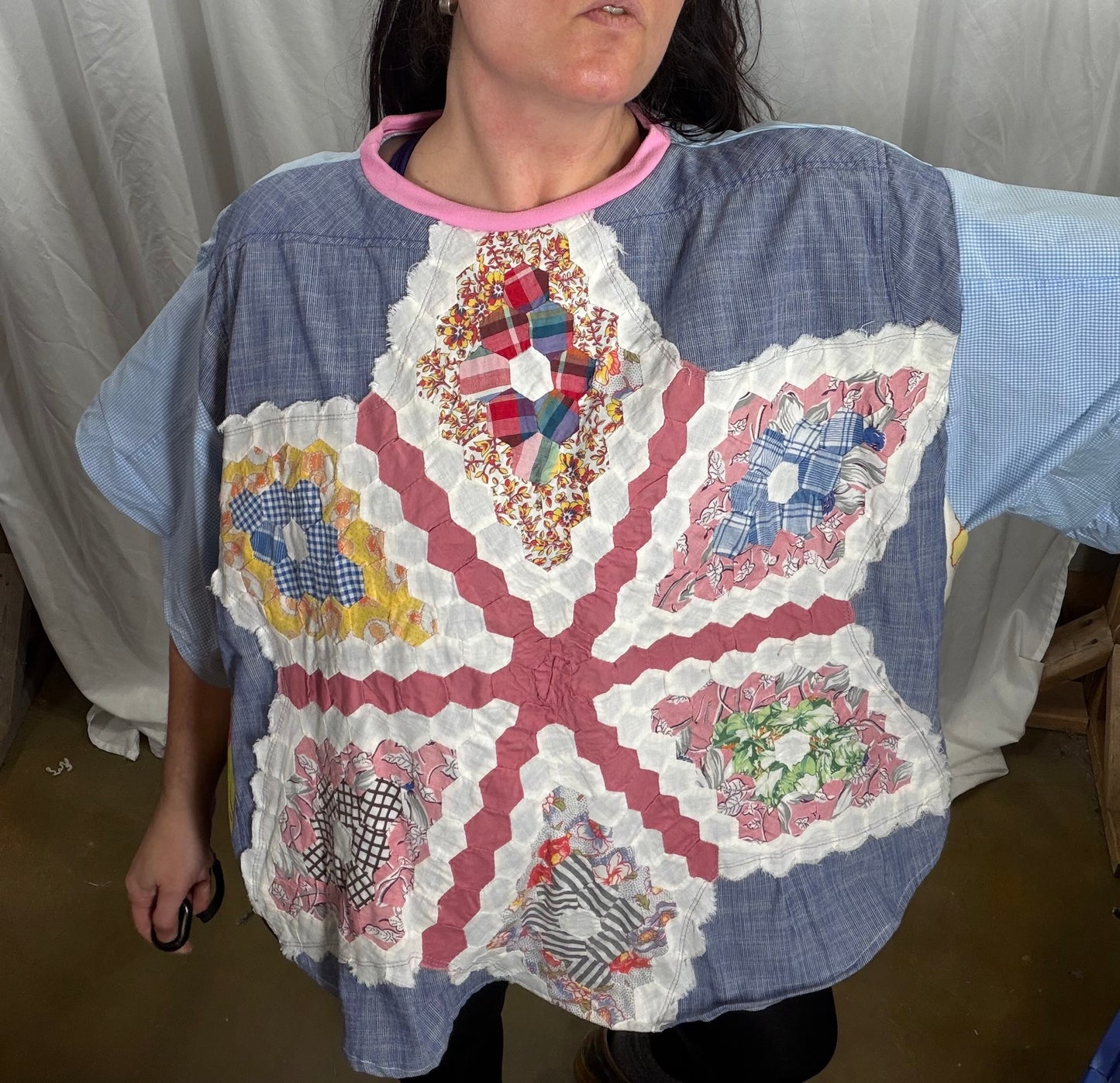 Iris "tshirt" blouse, Fits XS to 3X