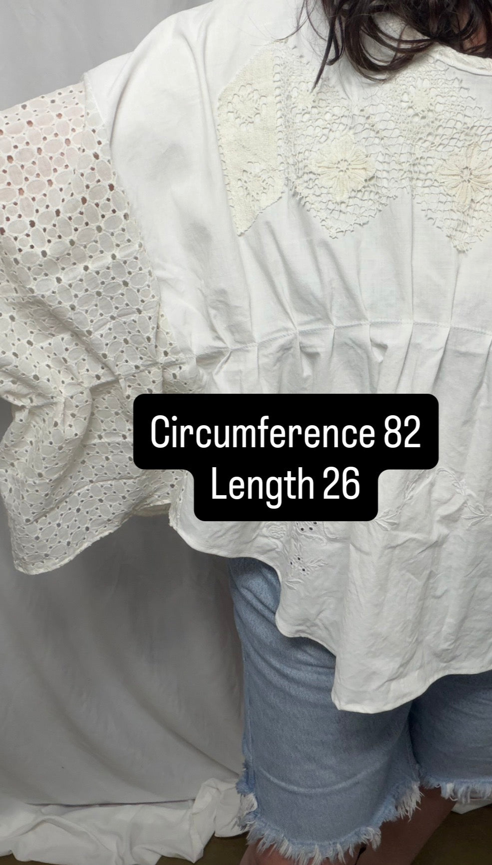 Horizon Lawn Blouse, fits XS to 4X