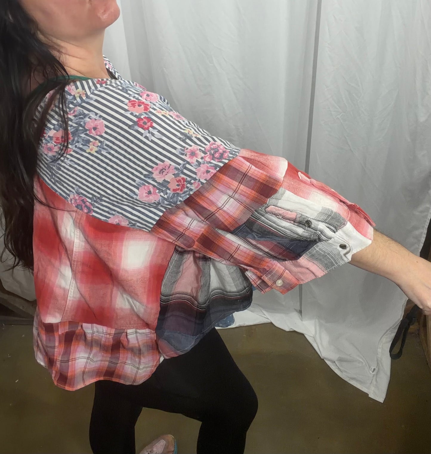Camelia Blouse, fits XS to 3X