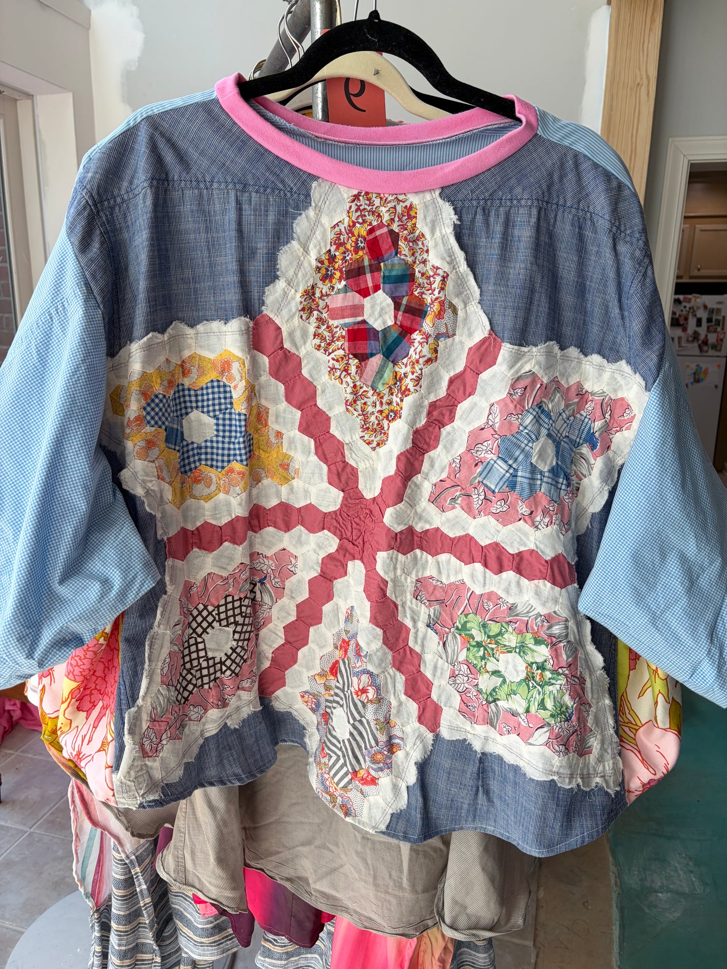 Iris "tshirt" blouse, Fits XS to 3X