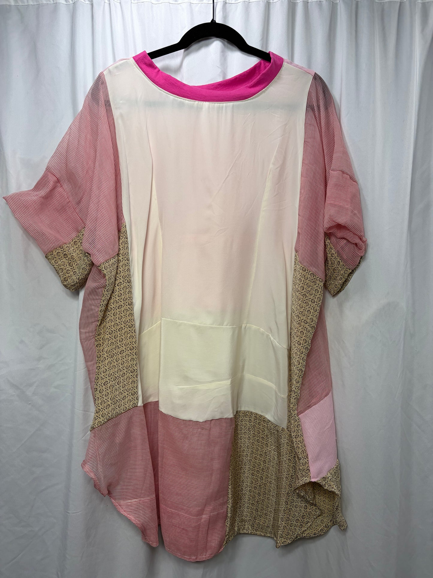 Silk Fern Tunic, fits S to 3X