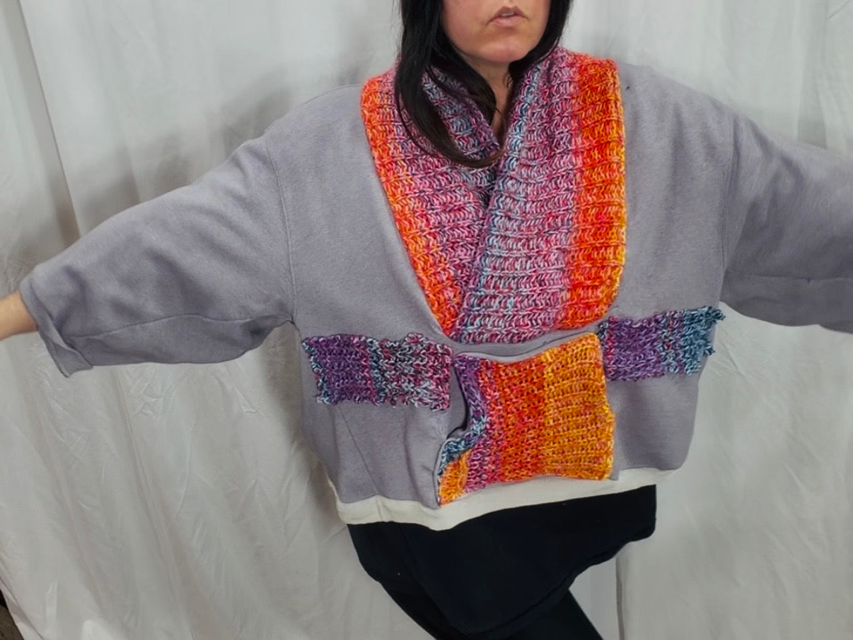 Phlox Pullover Fits XS to 2X
