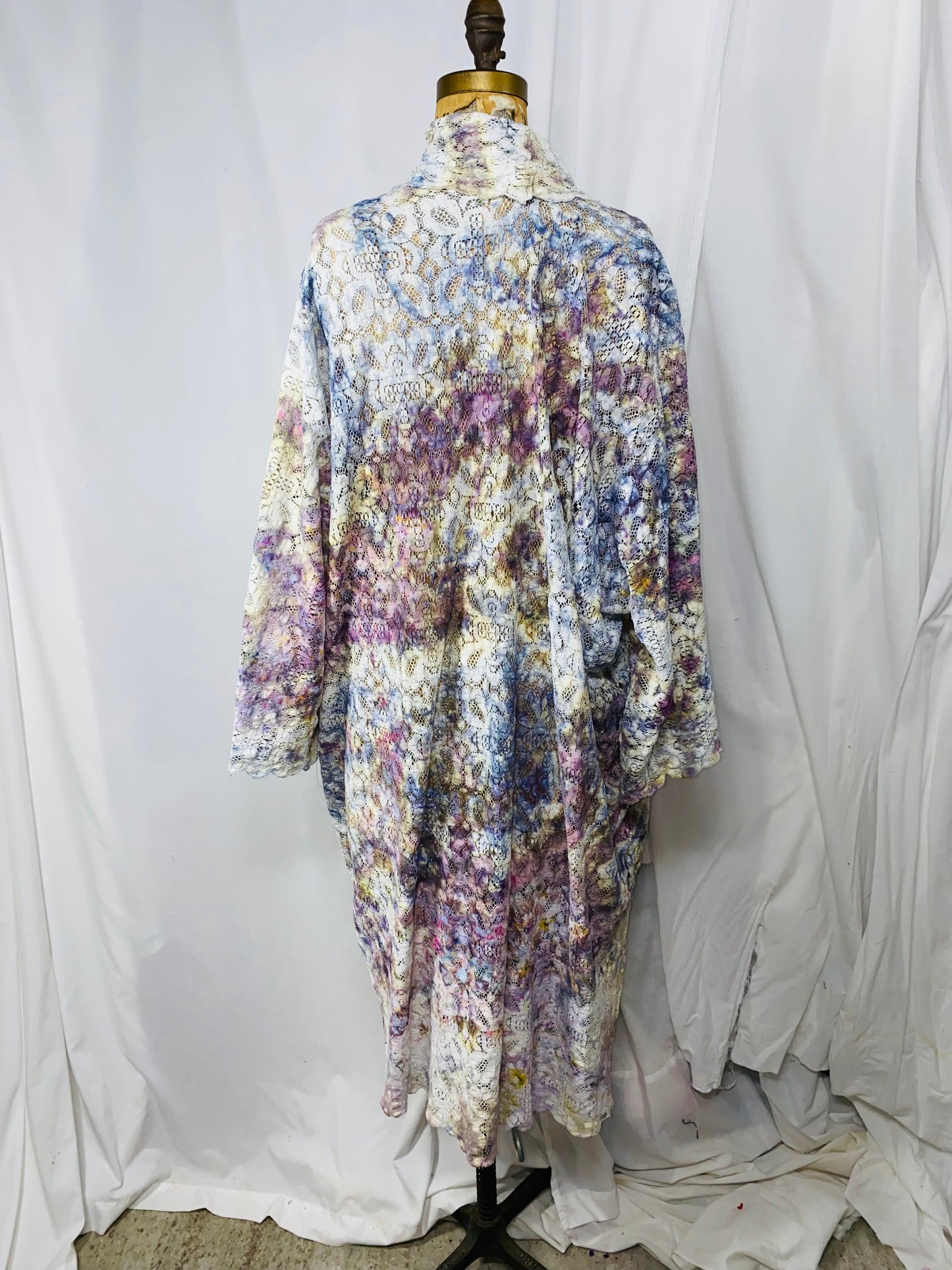 Free Size Violet Kimono