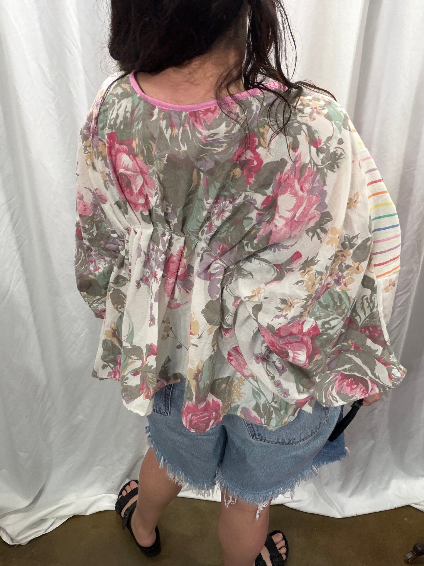Horizon Lawn Blouse, fits XS to 2X