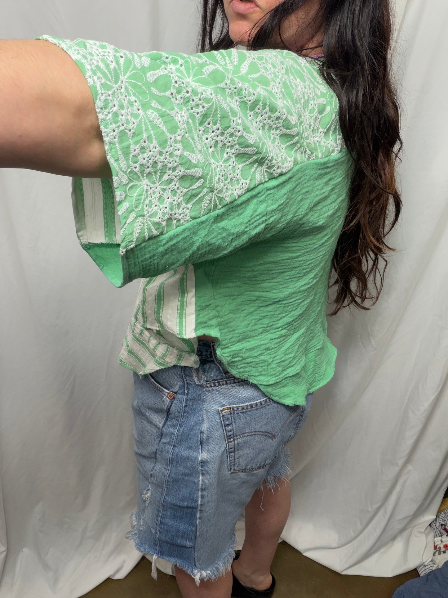 Mimosa Blouse, Fits XS to XL
