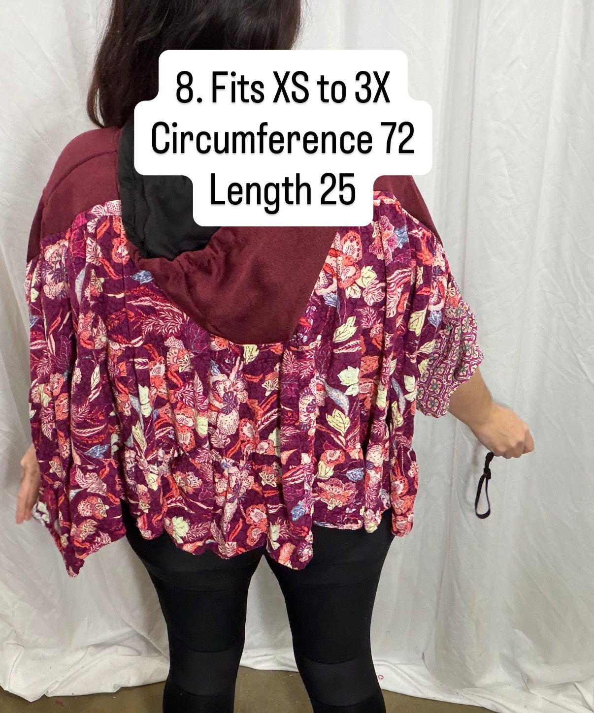 8. Foxglove Hoodie Fits XS to 3X
