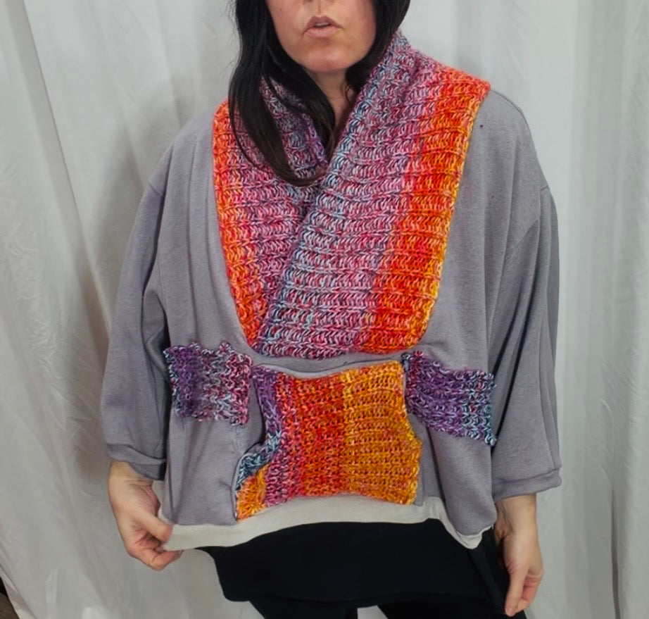 Phlox Pullover Fits XS to 2X
