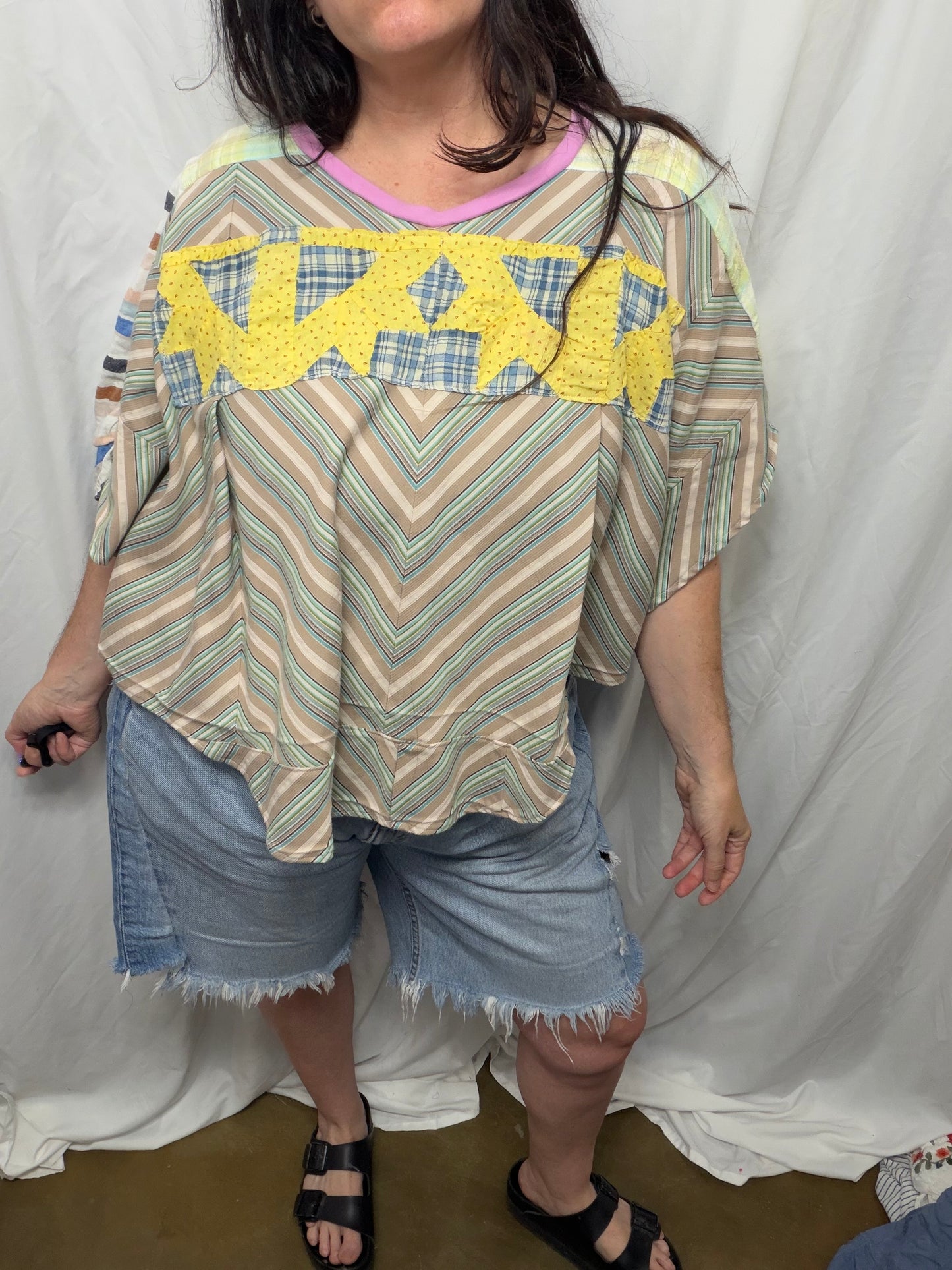 Mimosa Blouse, Fits XS to XL